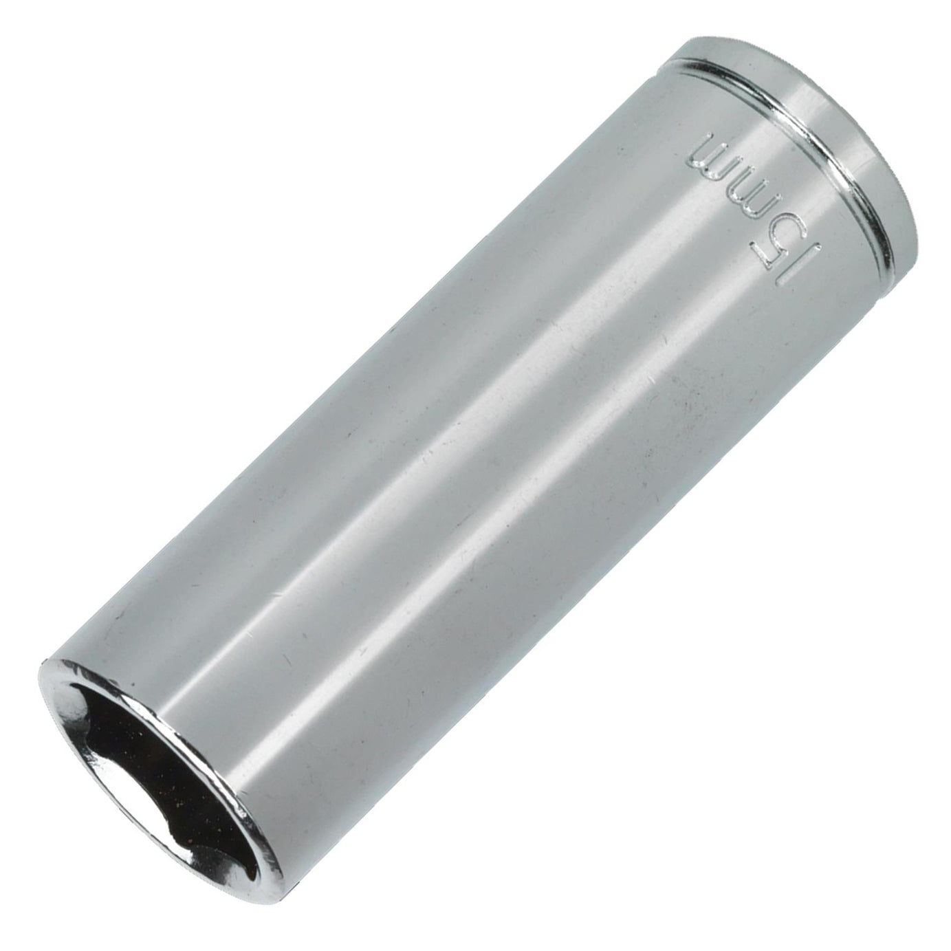 Sealey WallDrive Socket 15mm Deep 3/8"Sq Drive Chrome plated