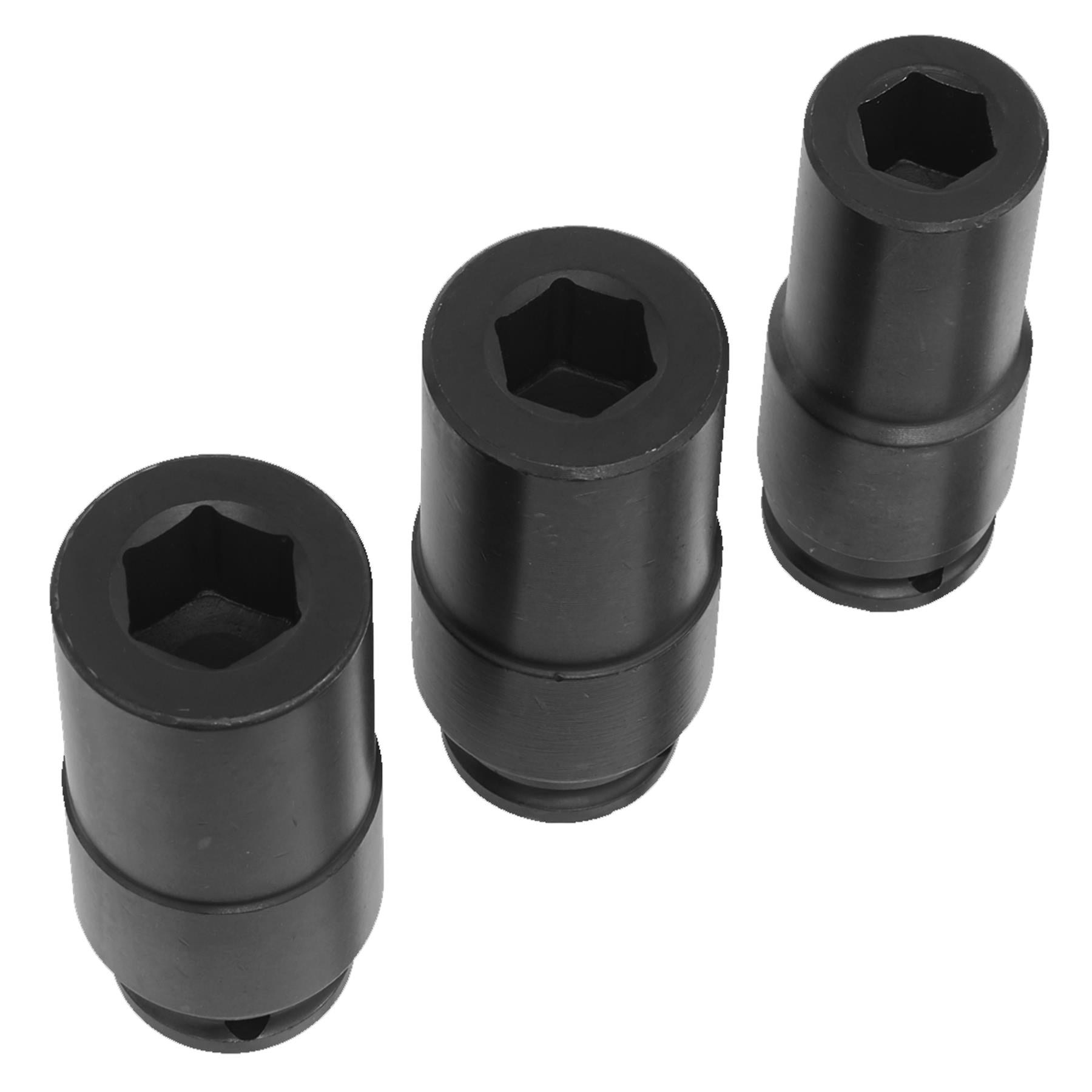 Sealey Weighted Impact Socket Set 1/2"Sq Drive 3pc