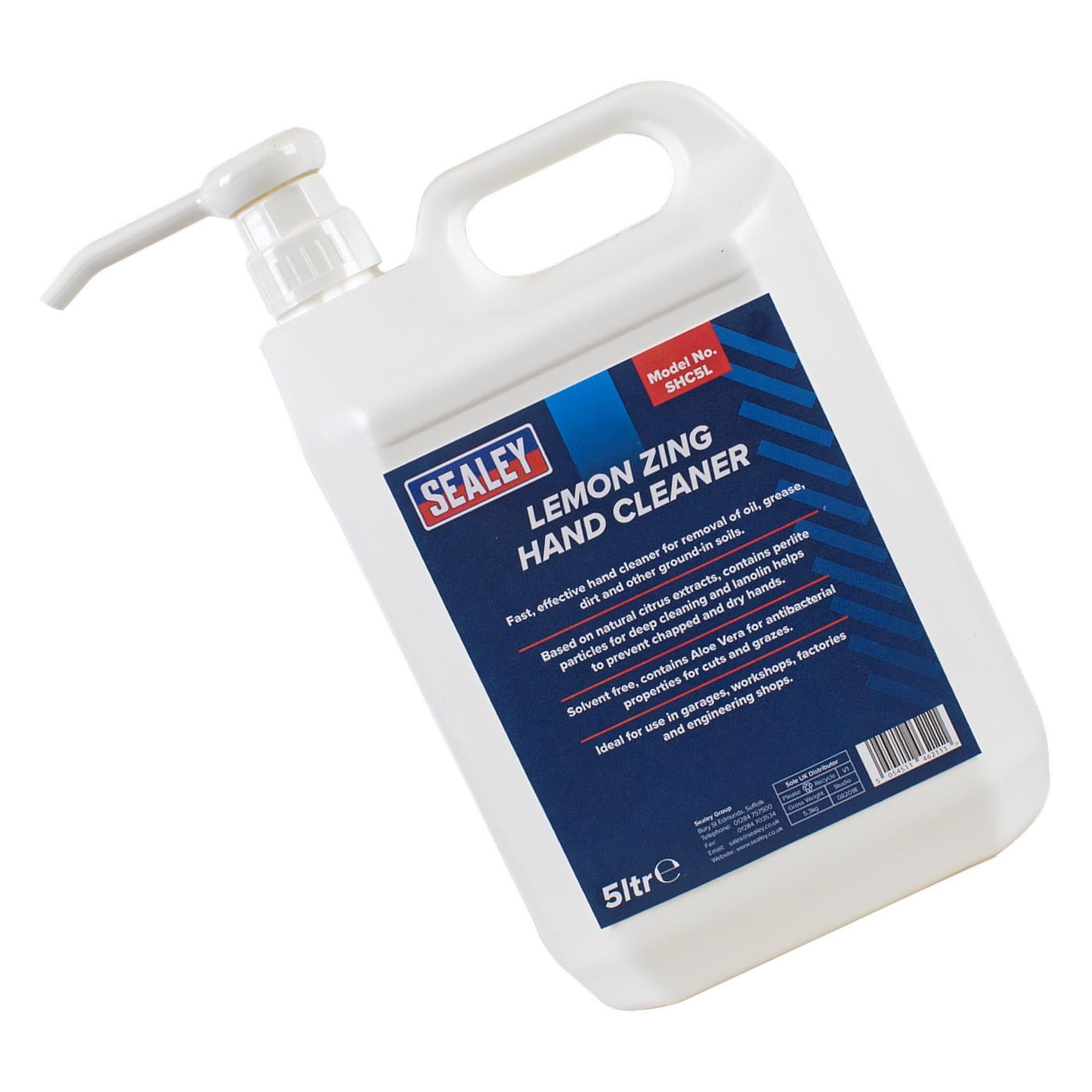 Sealey Hand Cleaner 5L Lemon Zing