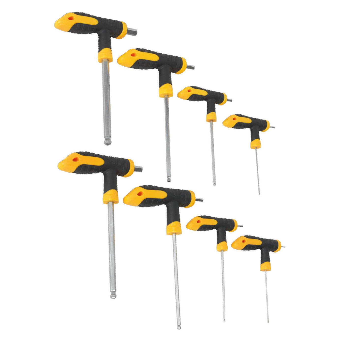 Sealey T-Handle Ball-End Hex Key Set 8pc