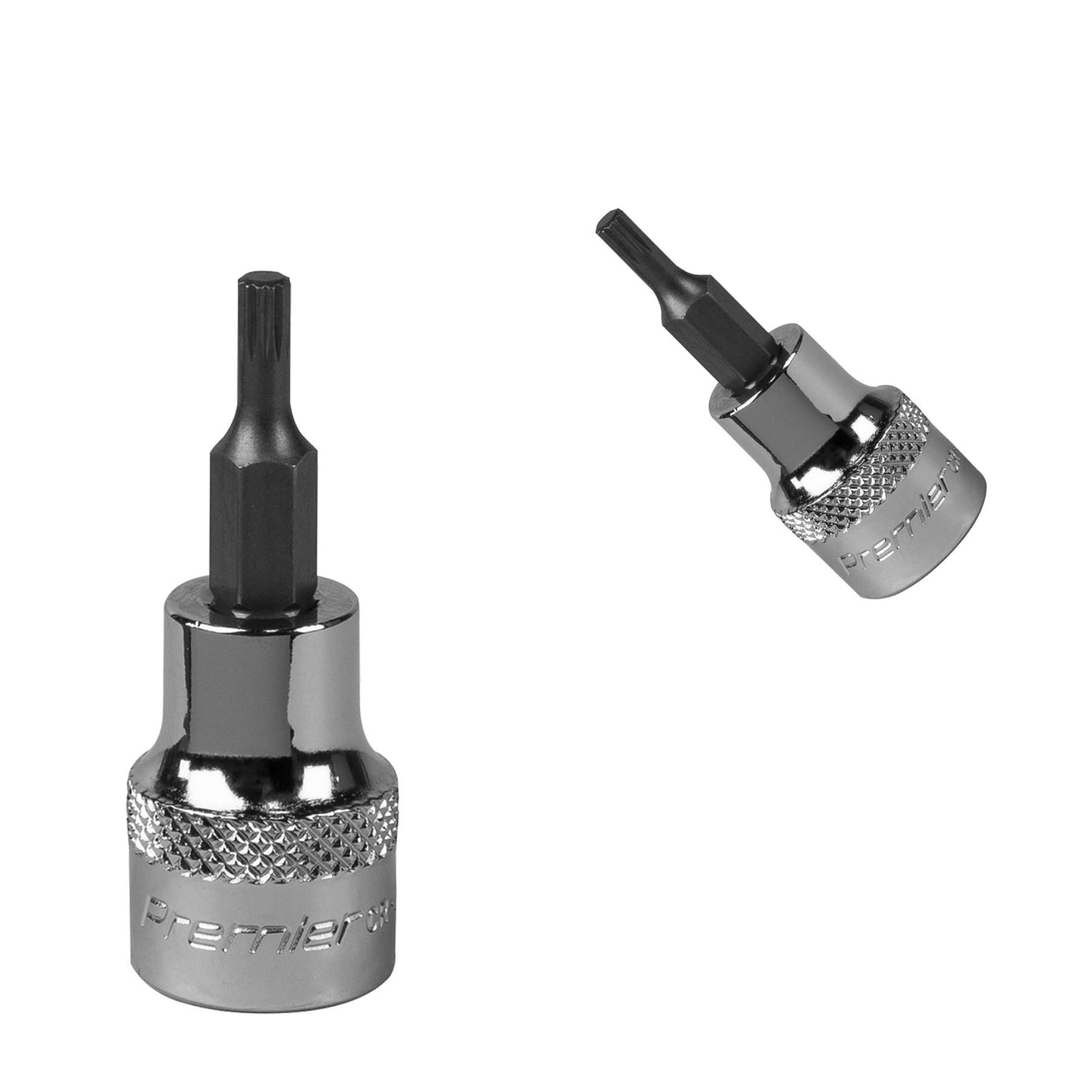 Sealey Spline Socket Bit M4 3/8"Sq Drive Chrome Vanadium Steel