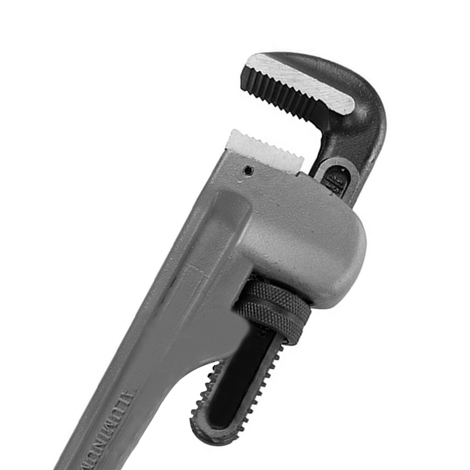 Aluminium Pipe Wrench Corossion Resistant With Rippled Powder Coating 450mm/18"