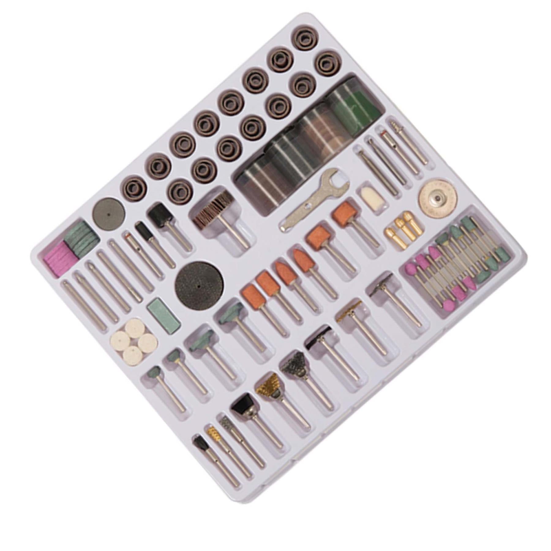 216Pce Rotary Tool Accessory Kit And Muliti Function Tools W/ Cutting Disk Burrs