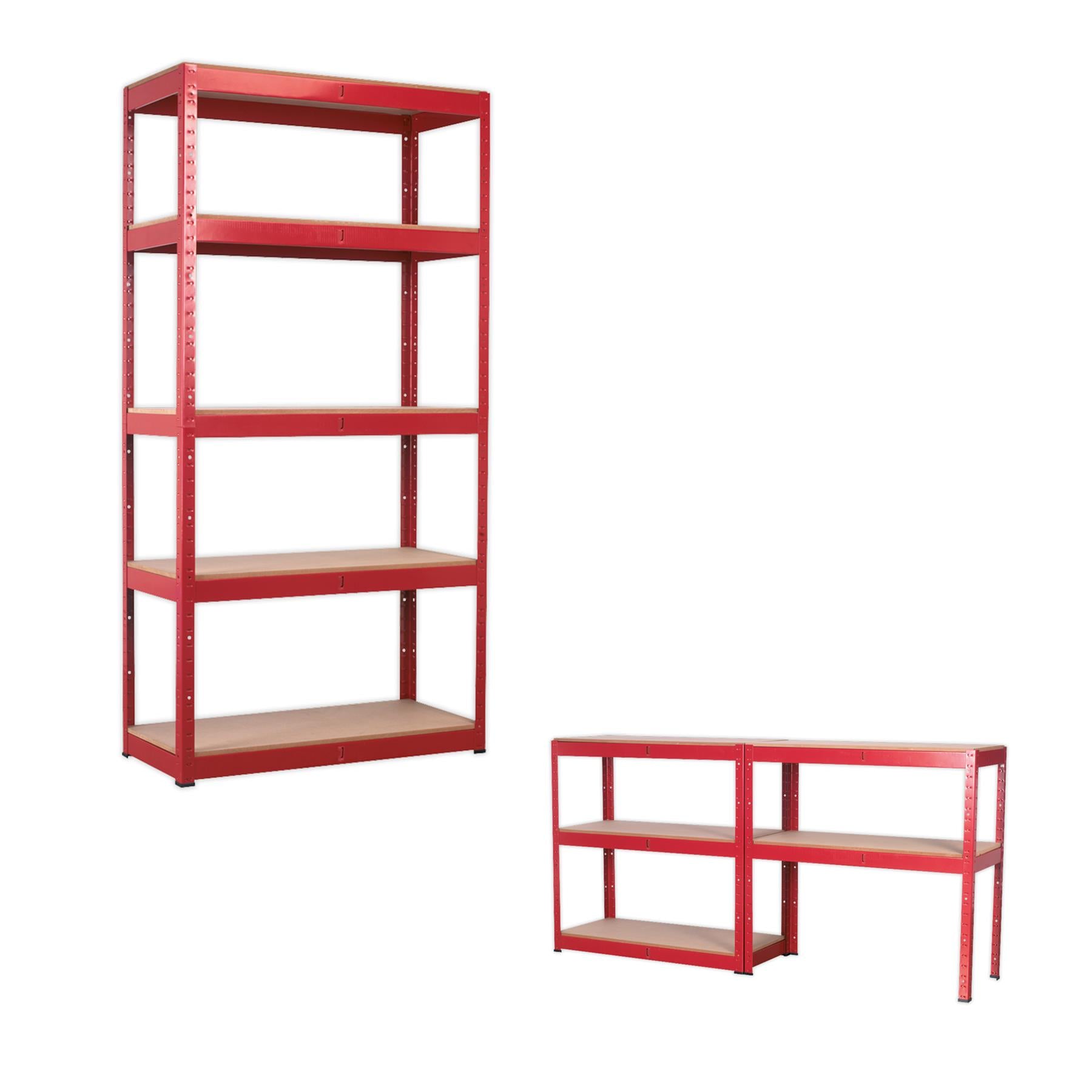 Sealey Racking Unit with 5 Shelves 350kg Capacity Per Level