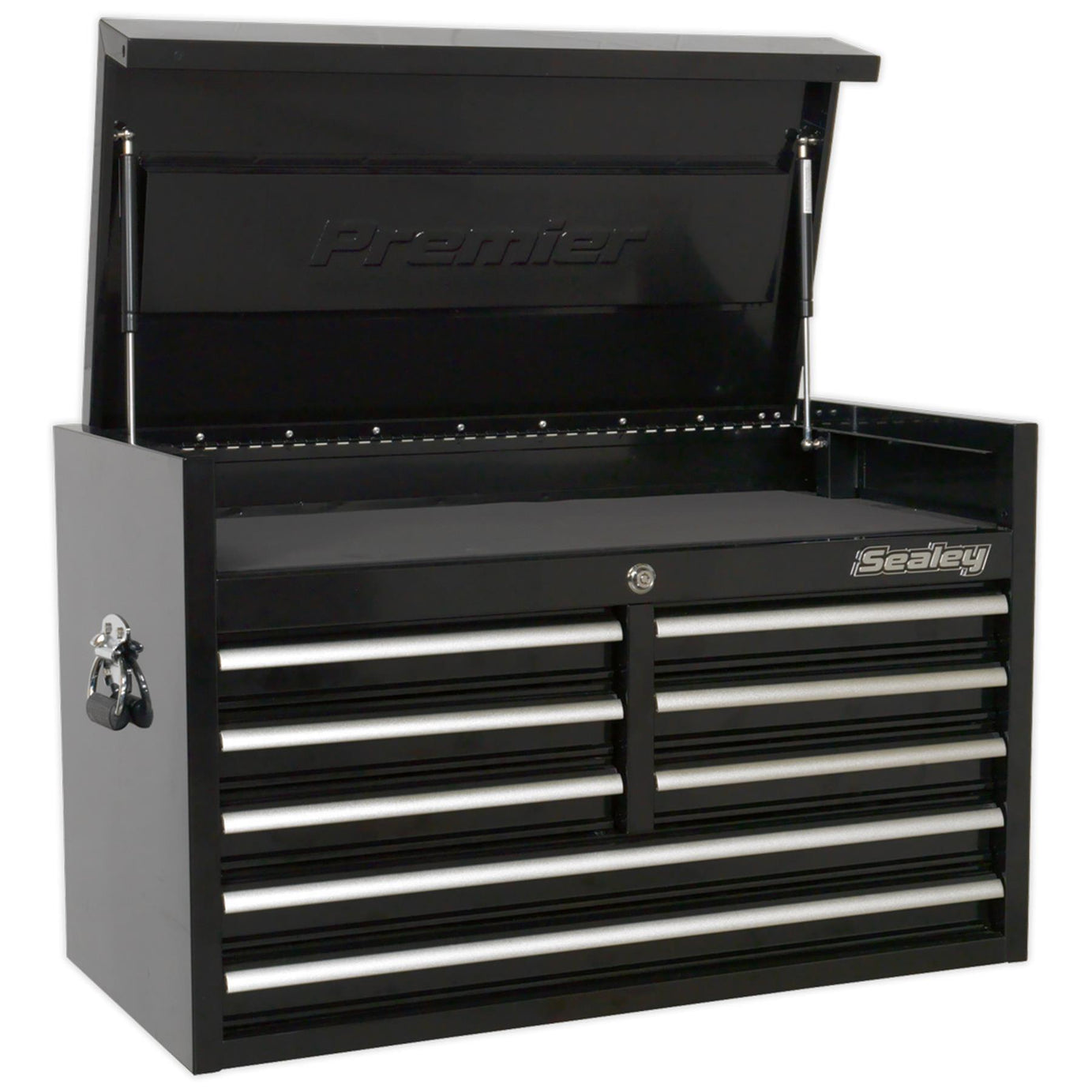 Sealey Topchest 8 Drawer 915mm Heavy-Duty Black