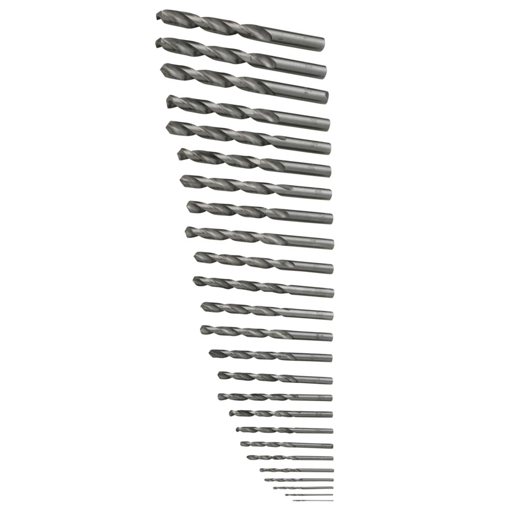 BlueSpot Metal HSS Metric 25pc Drill Bits Set 1mm to 13mm for Steel Metal Wood