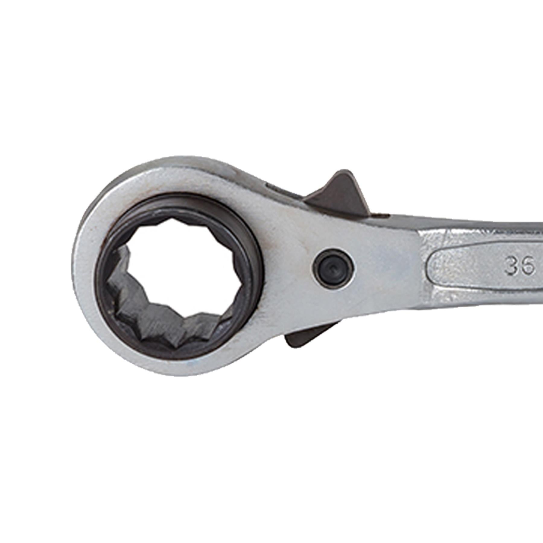 King Dick Ratchet Podger Metric 36 x 41mm Chrome Vanadium Steel Construction