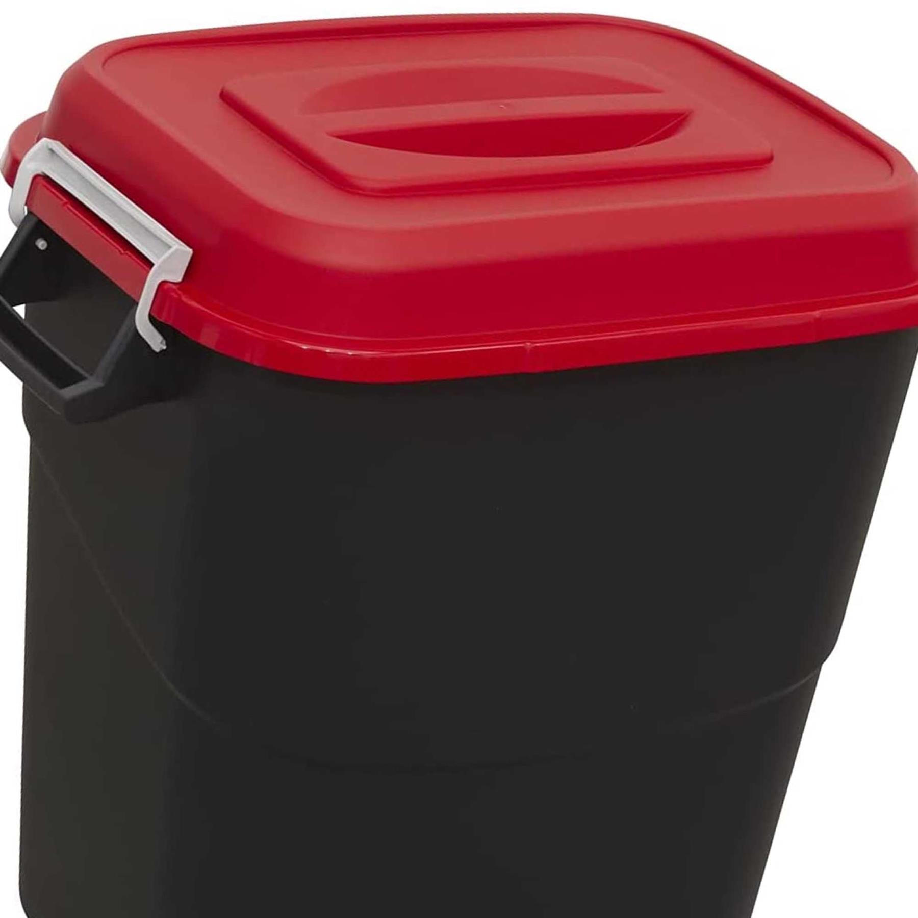 Sealey Refuse/Storage Bin 75L - Red
