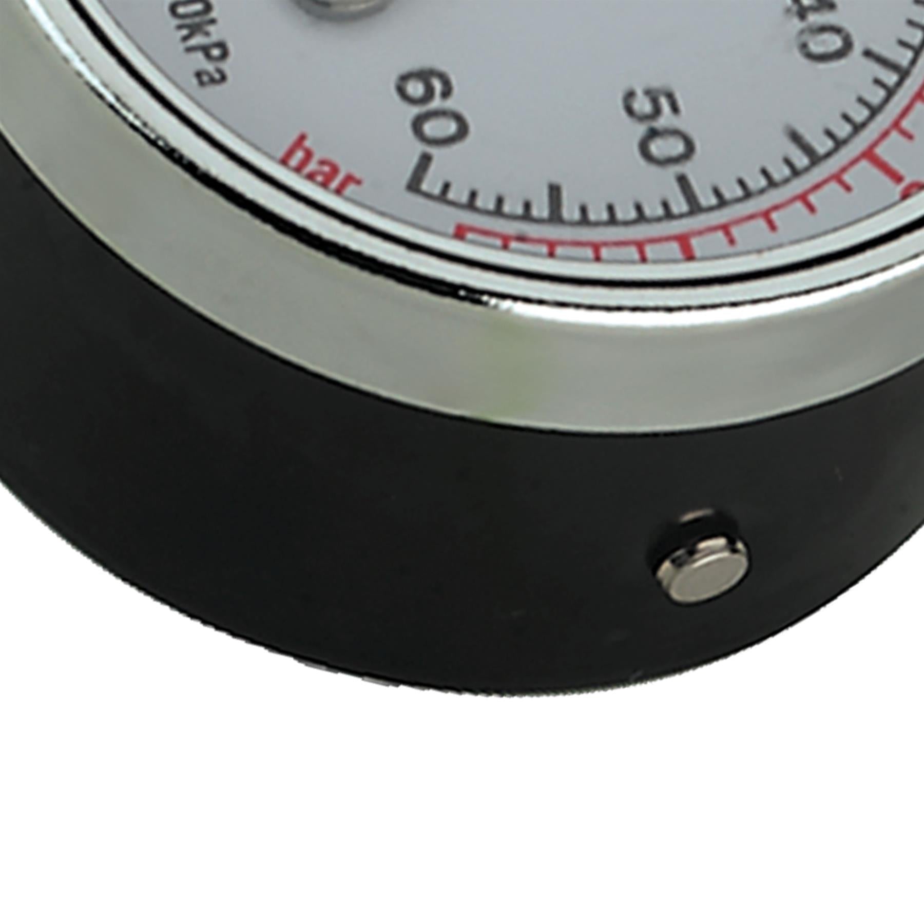 Sealey Tyre Pressure Gauge 0-4bar(0-60psi)