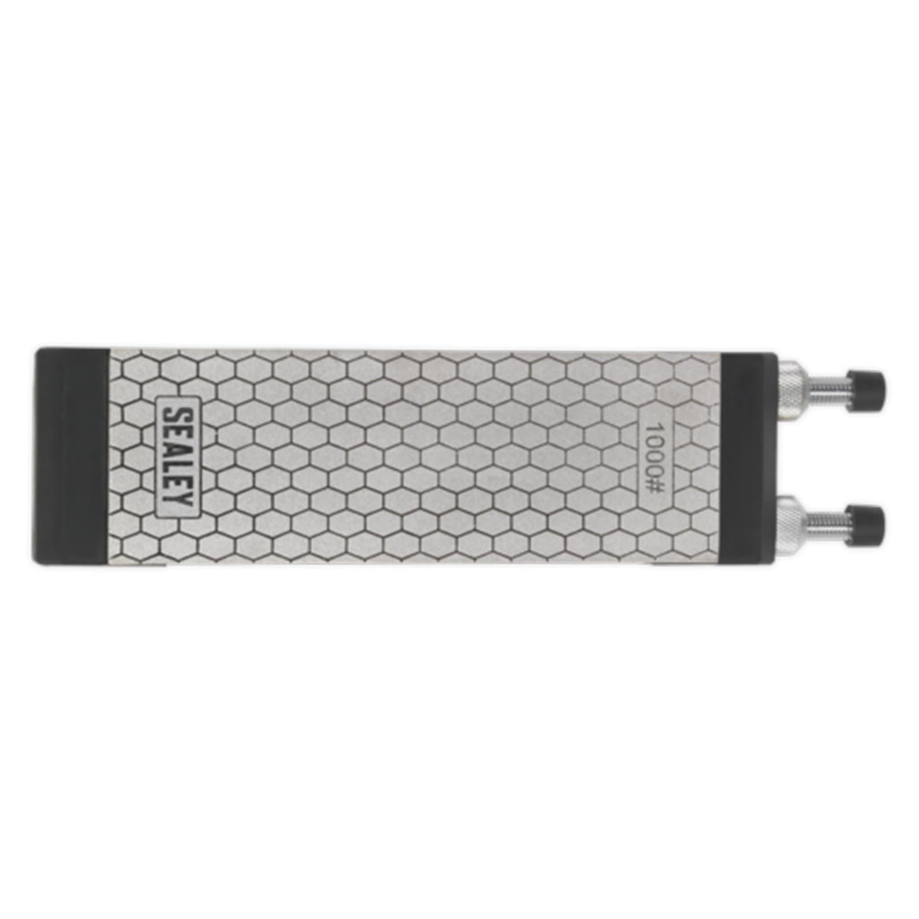 Sealey Combination Diamond Sharpening Whetstone with Stone Holder