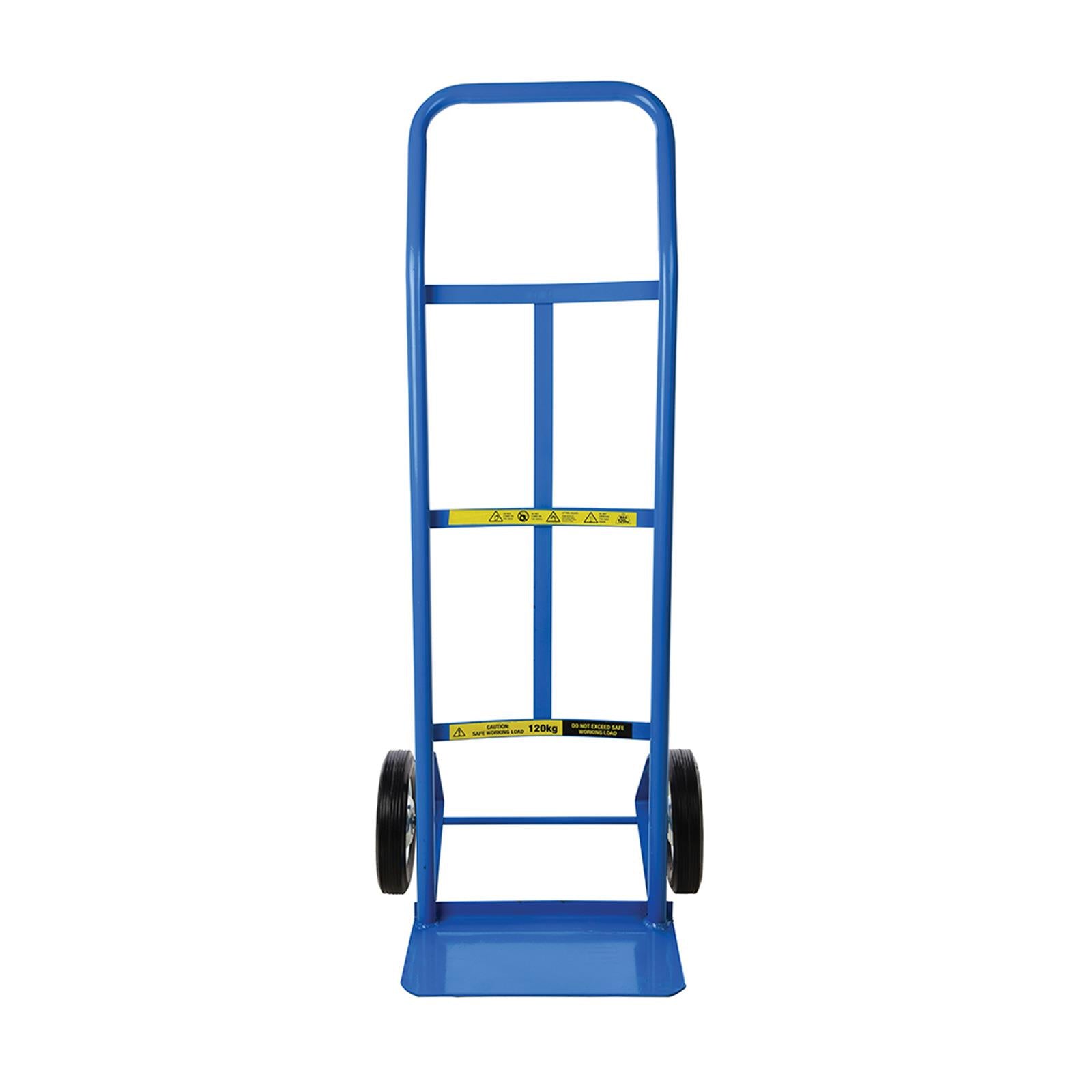 265lb Heavy Duty Sack Truck Industrial Hand Trolley With Pneumatic Tyre Wheel