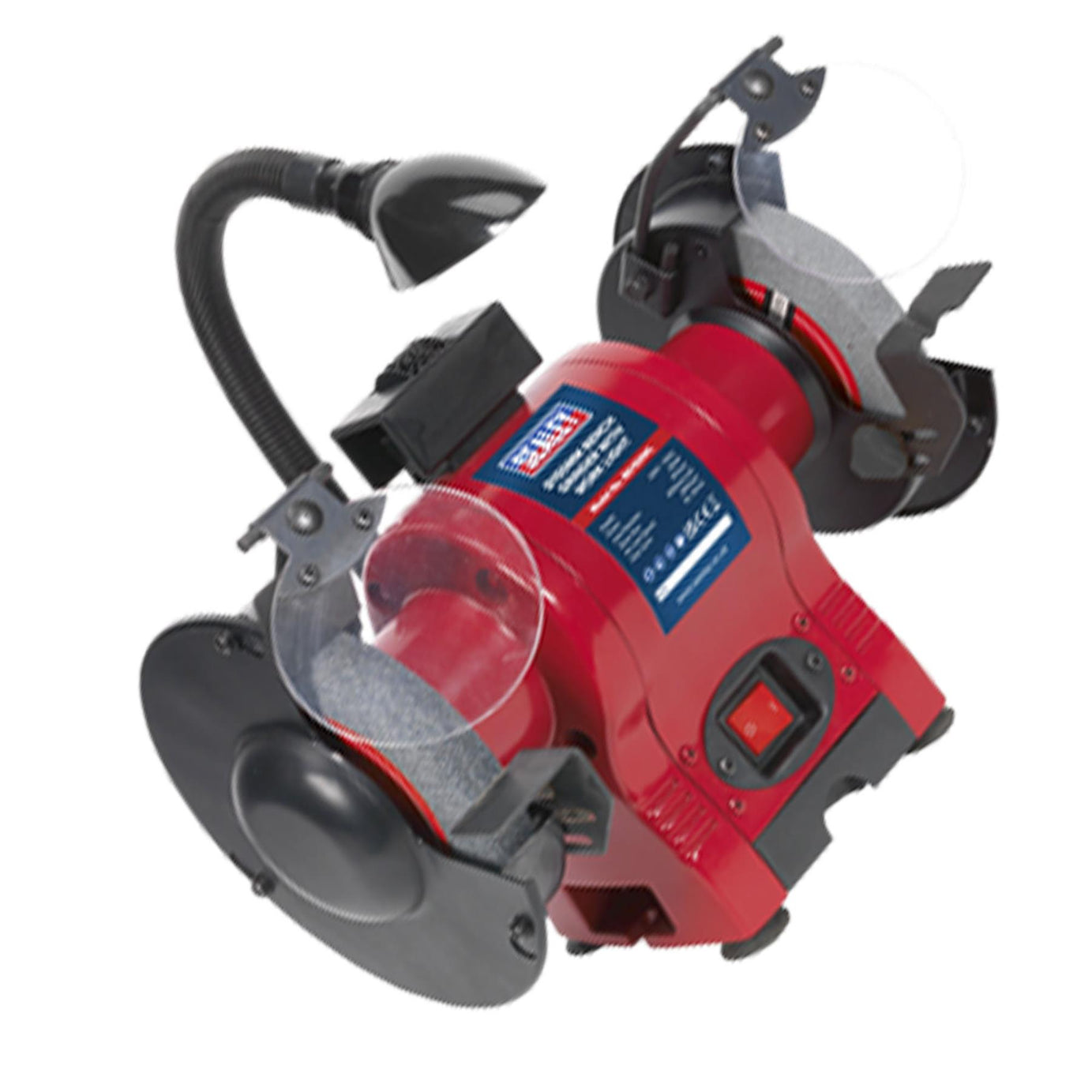 Sealey Bench Grinder 150mm with Work Light 250W/230V