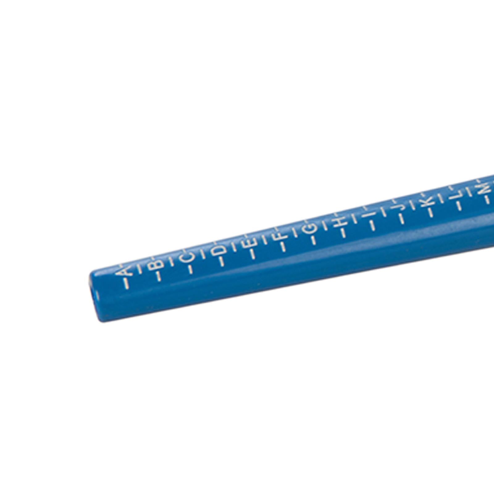 Plastic Ring Stick A-Z & 1-6 Full Range Of UK Ring Sizes For Jewellery Making
