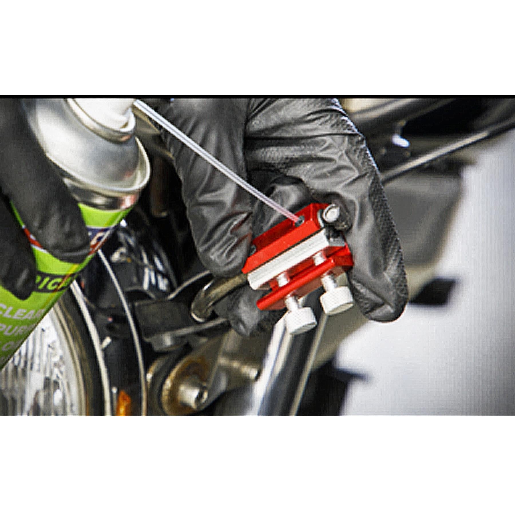 Sealey Motorcycle Twin-Clamp Cable Oiler Steering, Hub & Suspension