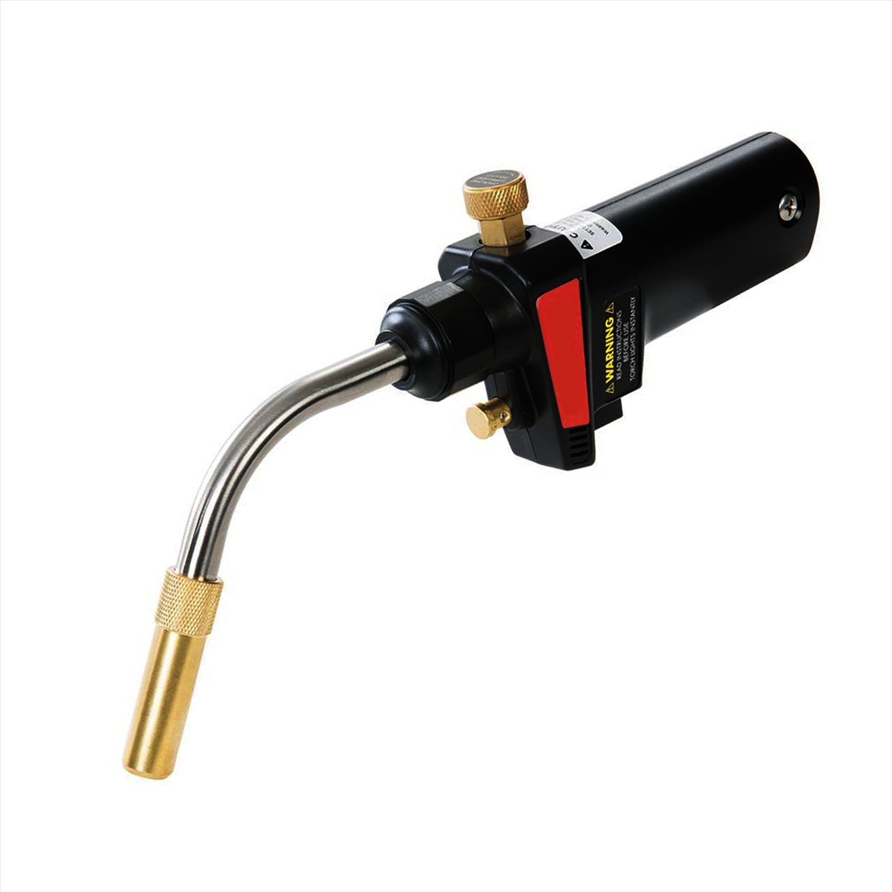 MAP Pro Gas Torch Swirl Flame Brass CGA600 MAP/Propane Gas Cylinders Heavy Duty