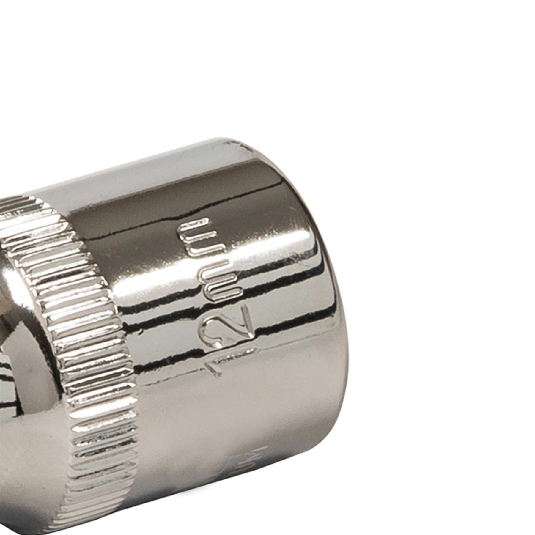 Socket 1/2" Drive Metric Hex Square 12mm Individual Hex Polished Crv Quality