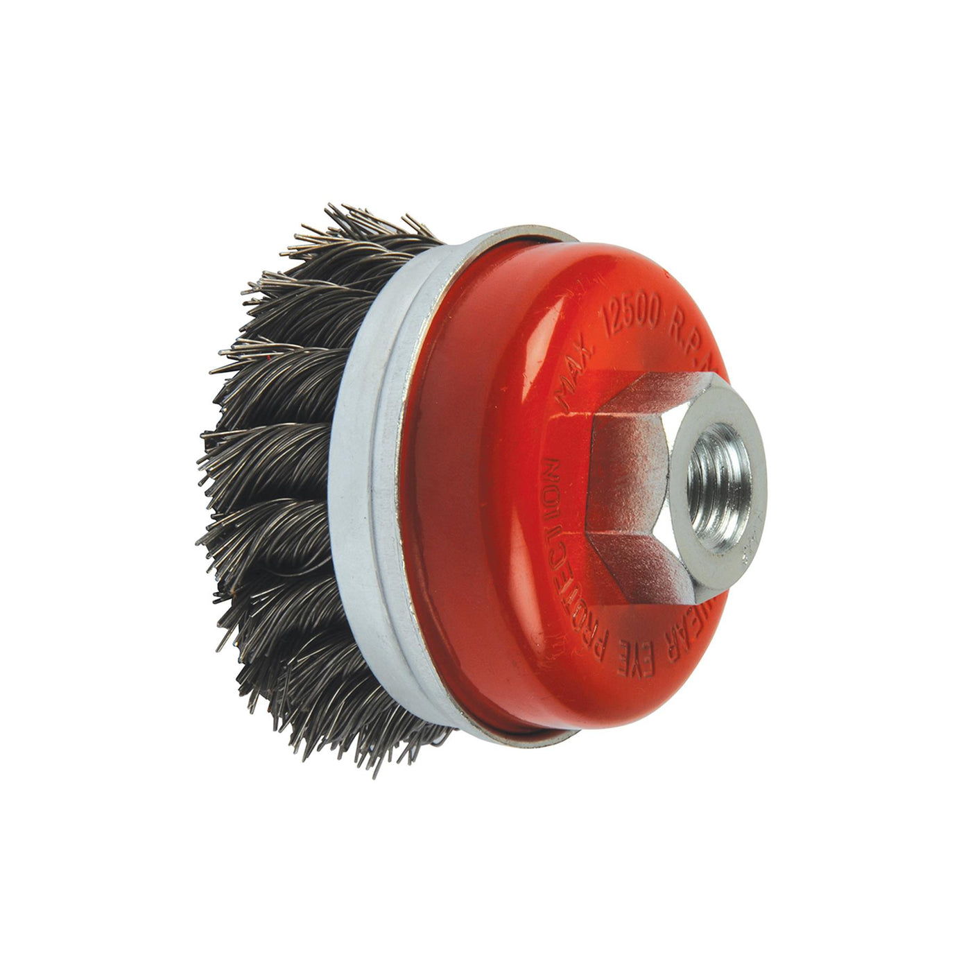 Steel Twist-Knot Cup 80mm Abrasive Grinding Paint Rust Removal DIY New