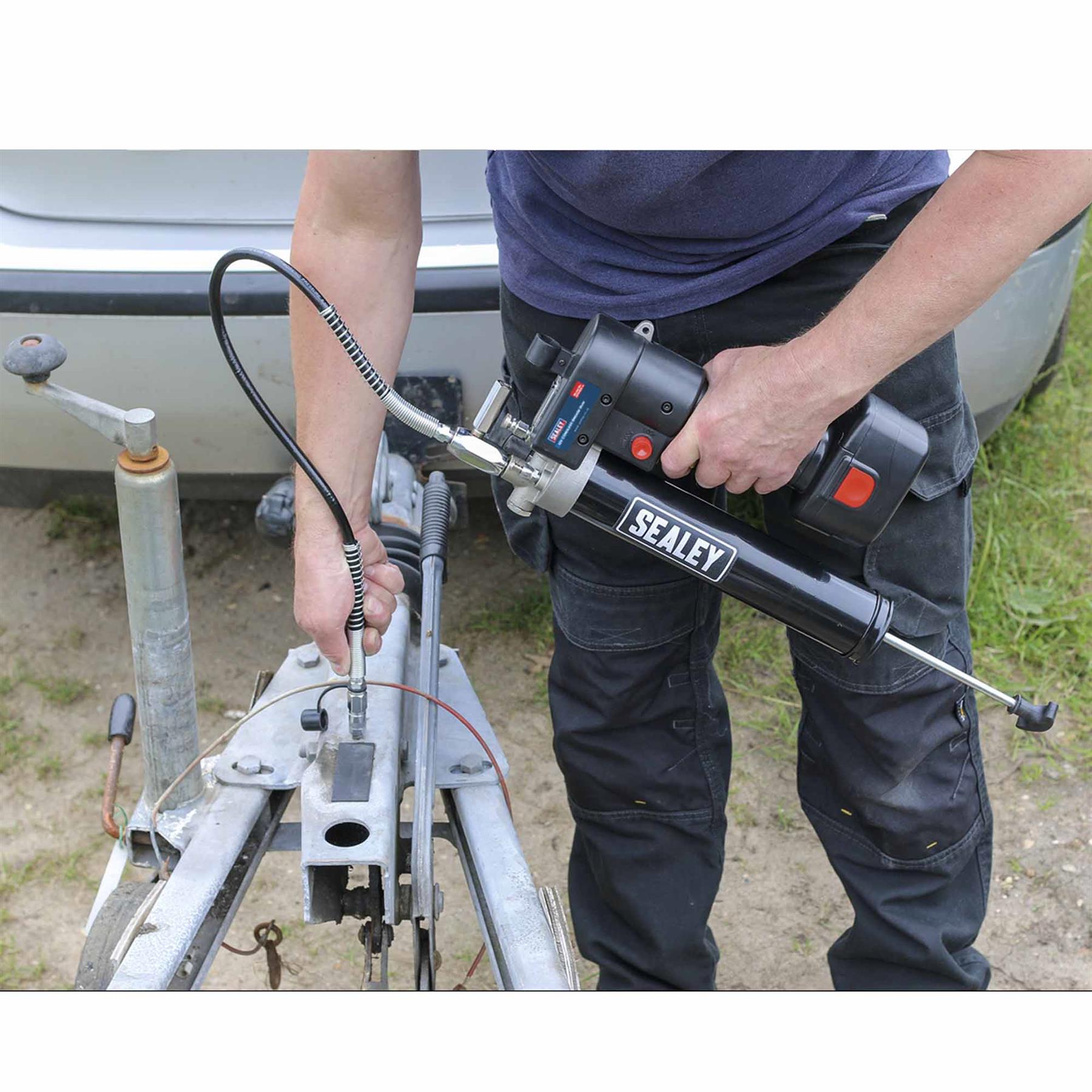 Sealey High Power, Professional Cordless Grease Gun 18V