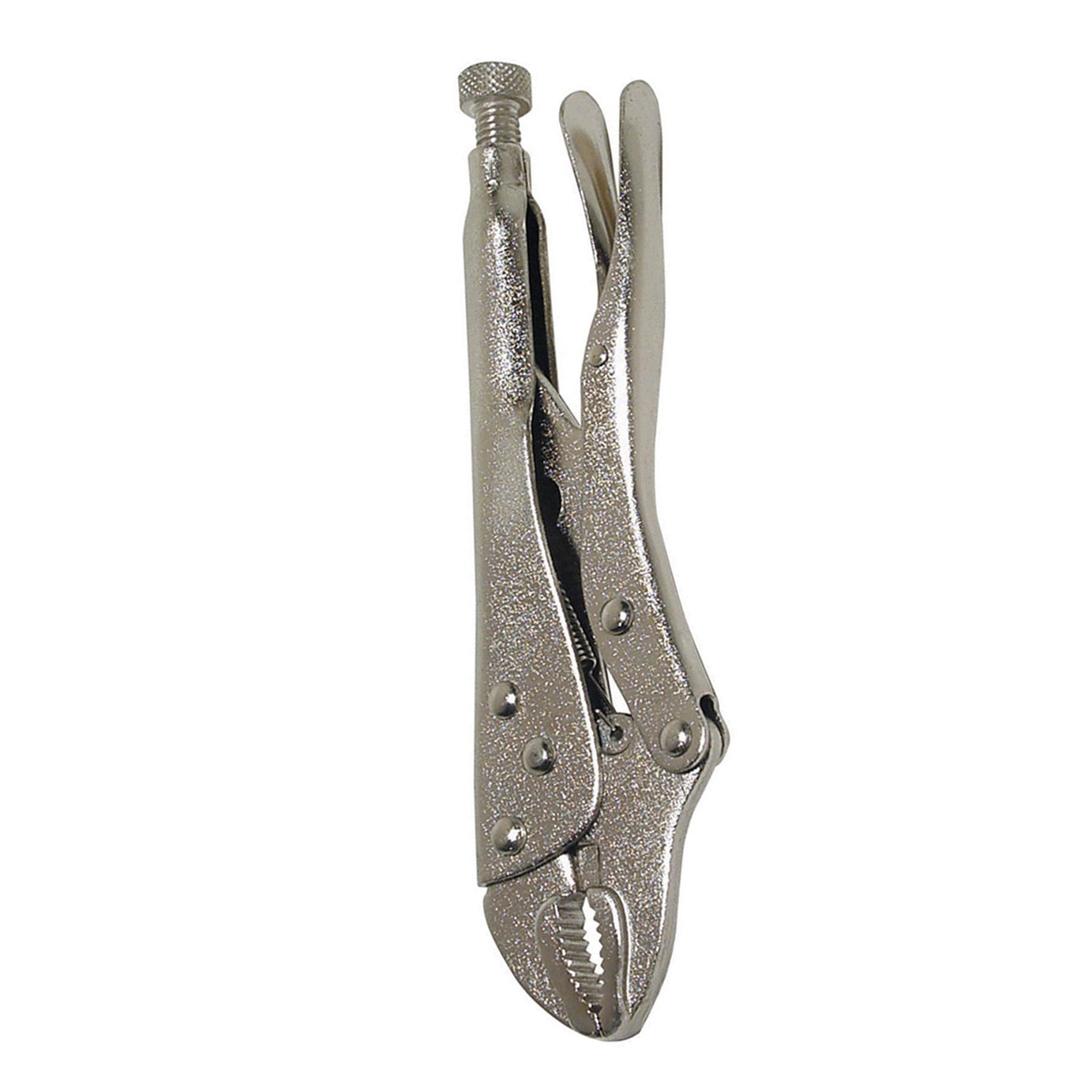 Self Locking Pliers - 220mm Curved Easy Screw Adjustment For Controlled Grip