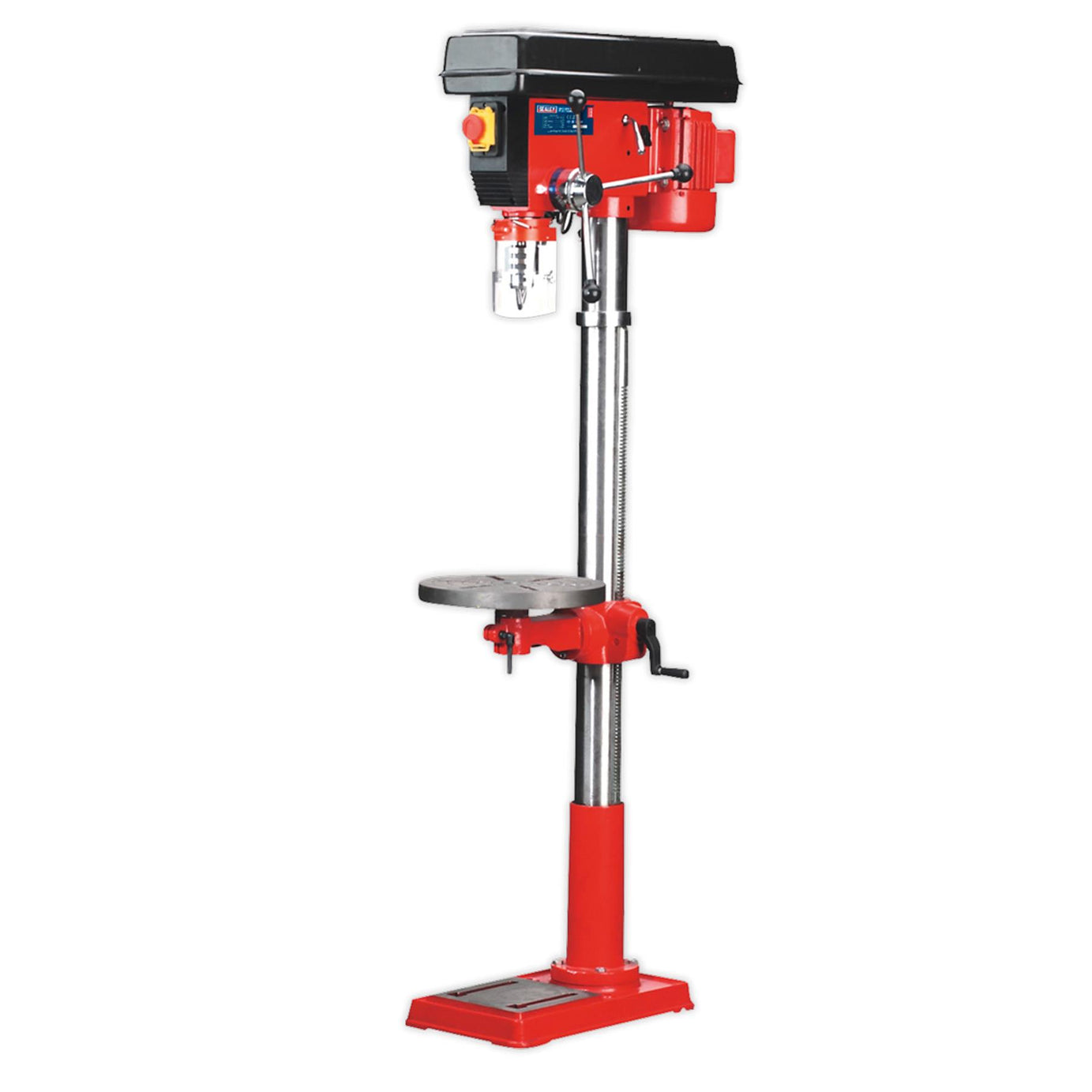 Sealey Pillar Drill Floor 16-Speed 1630mm Height 650W/230V