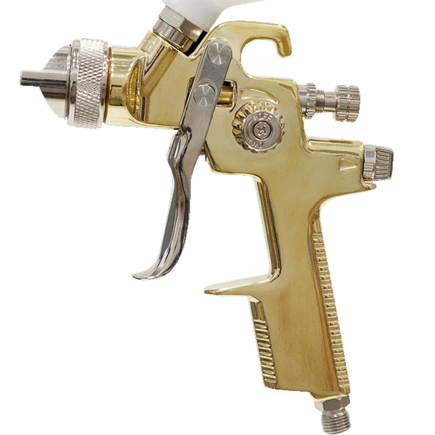 Sealey Gold Series Gravity Feed Spray Gun 1.4mm Set-Up
