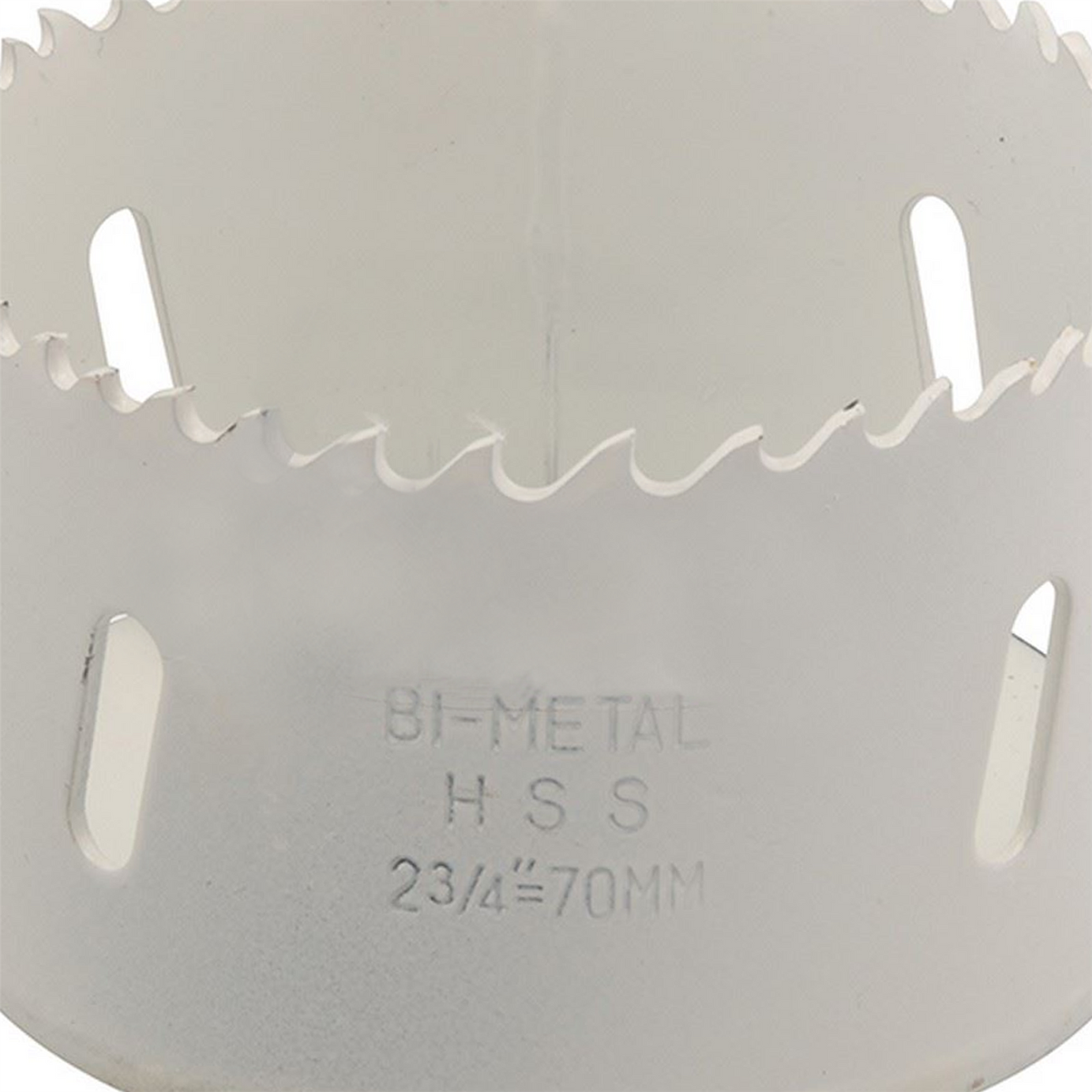 Heavy Duty Bi-Metal Holesaw 70mm Variable Pitch Steel Wood Metal Pvc Fast Clean