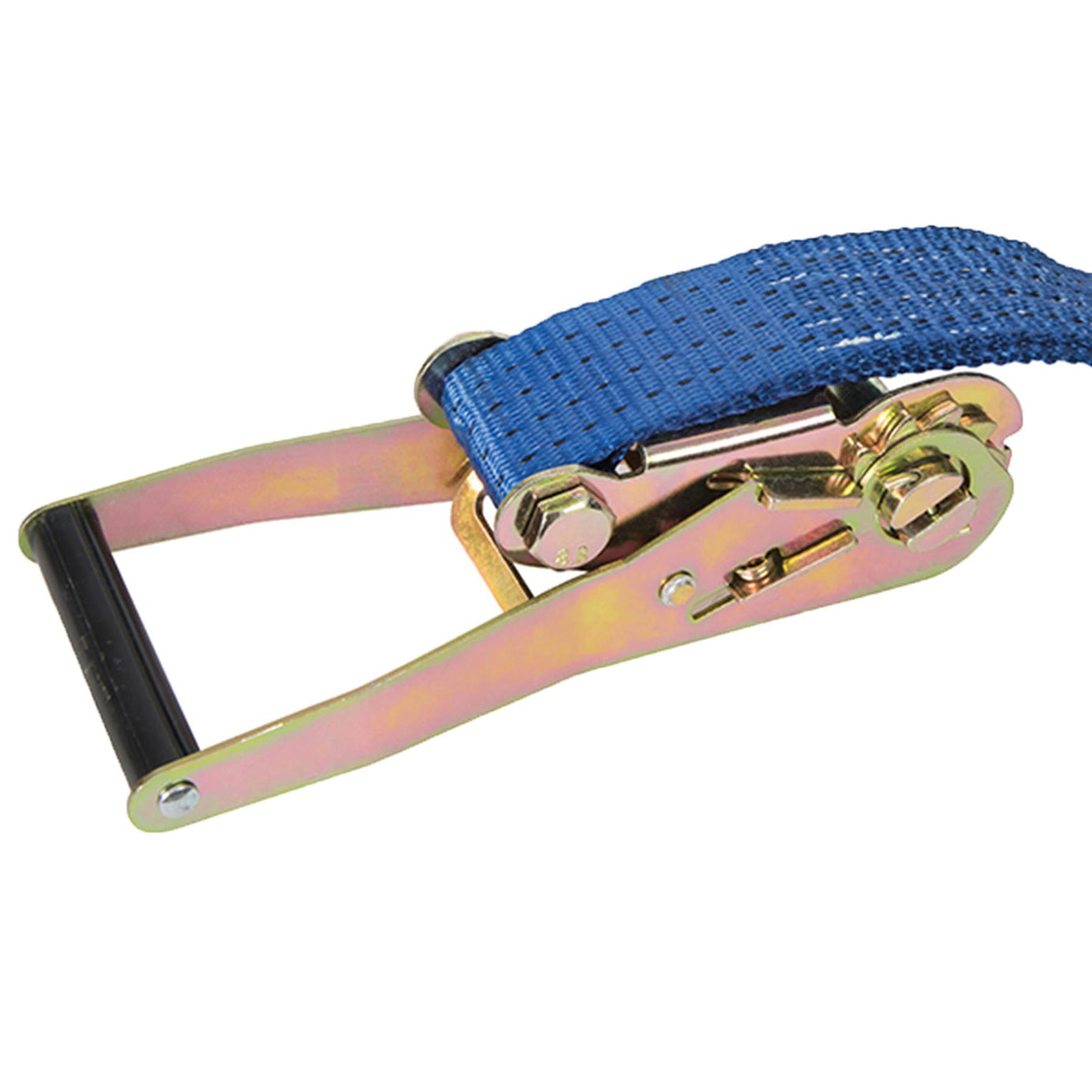 Ratchet Tie Down Strap J-Hook 8M X 50mm Rated 1300Kg Capacity 3900Kg