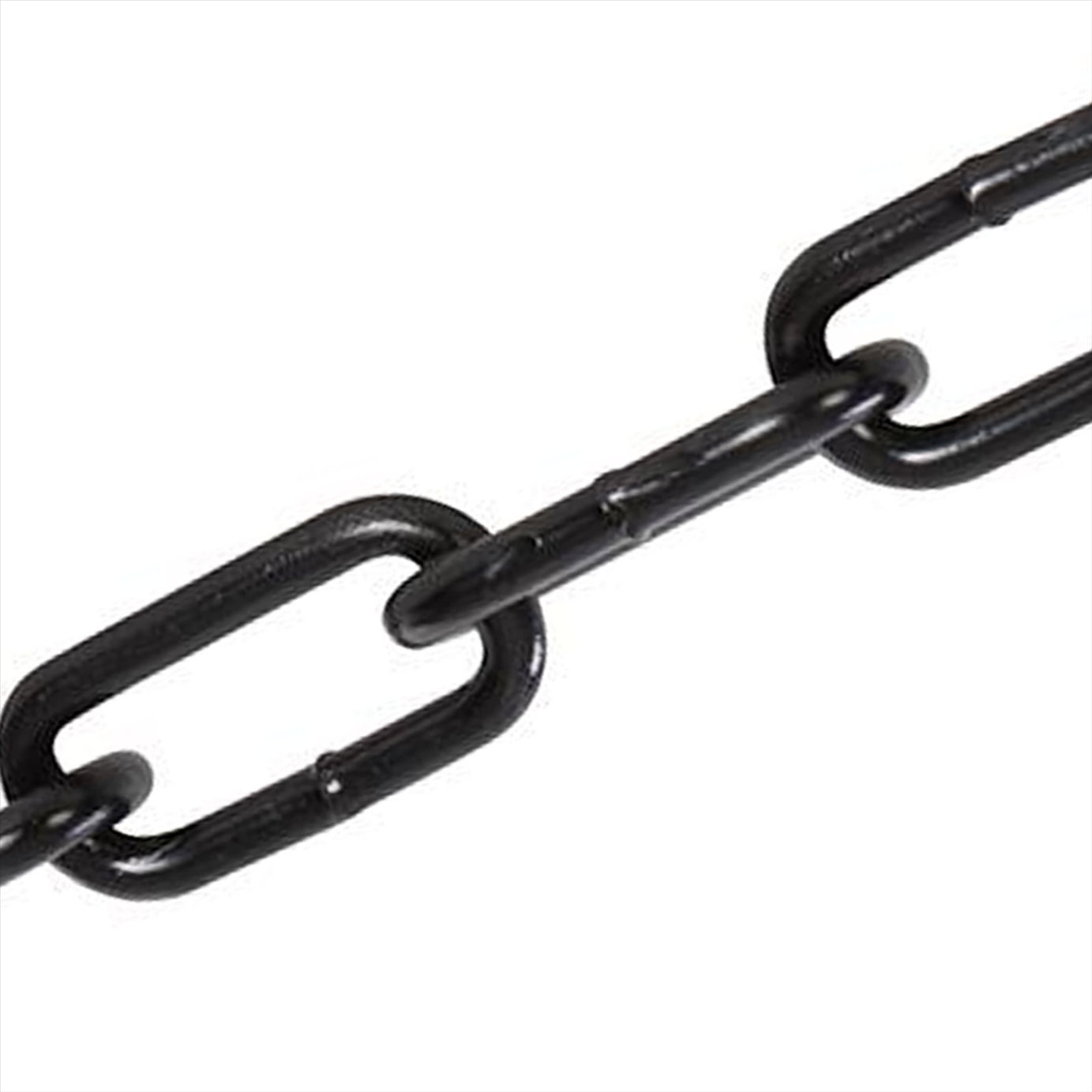 Japanned Chain 4mm x 2.5m Corrosion Resistant & Weatherproof Japanned Chain Black