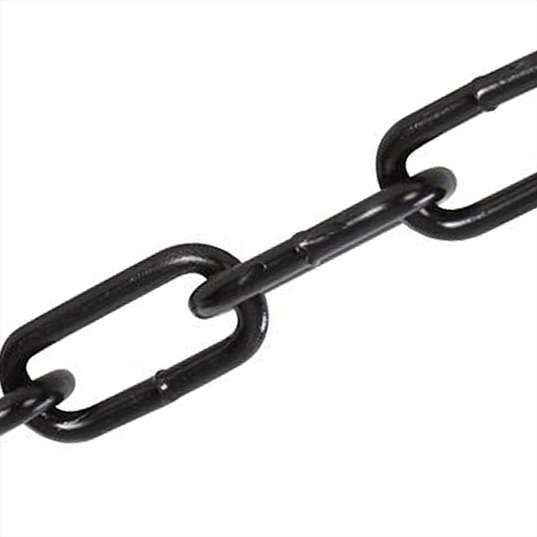 Japanned Chain 4mm x 2.5m Corrosion Resistant & Weatherproof Japanned Chain Black