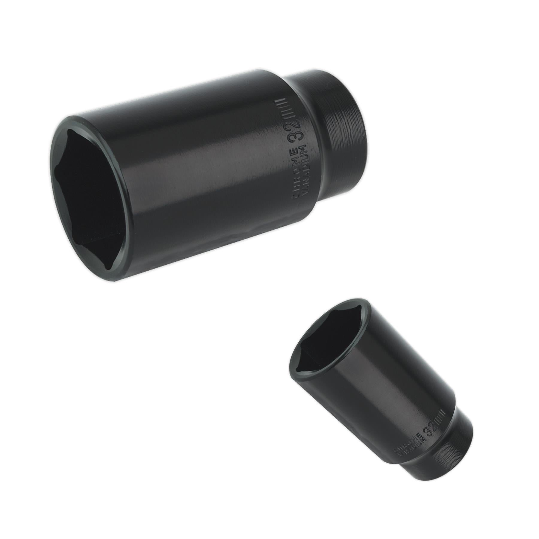 Sealey Impact Socket 32mm Deep 1/2"Sq Drive