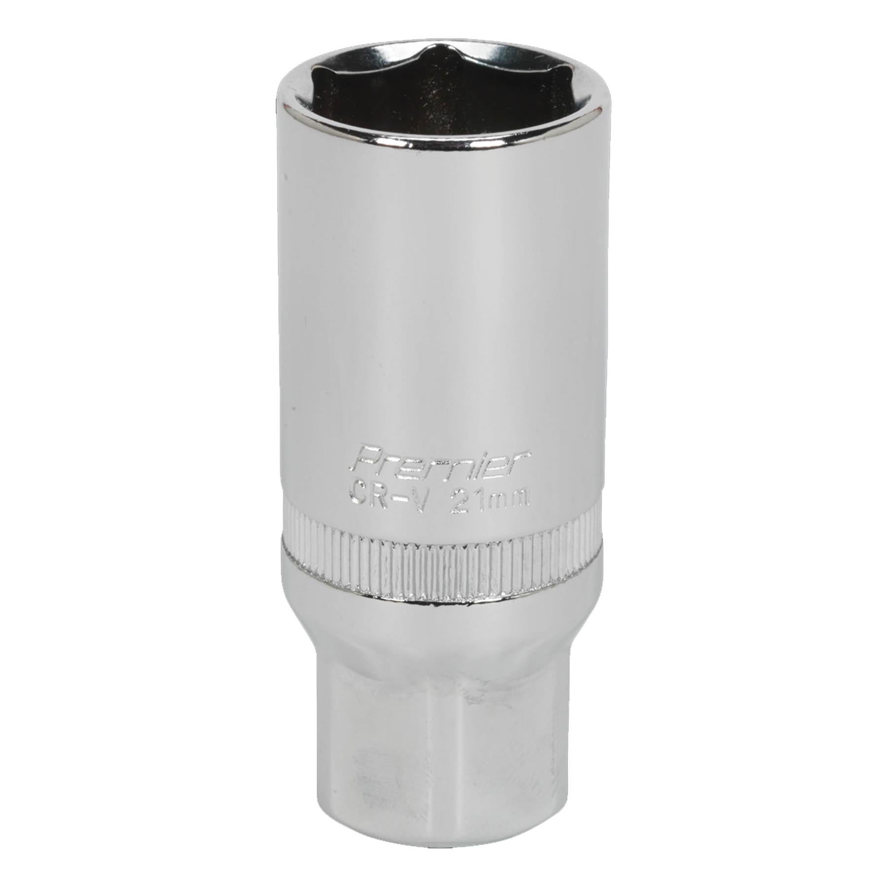 Sealey Spark Plug Socket 21mm 3/8"Sq Drive