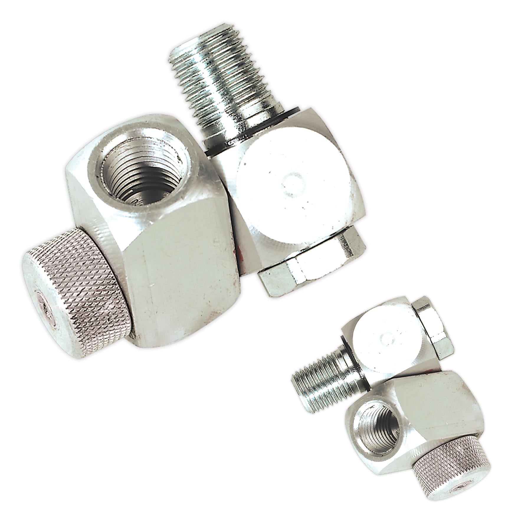 Sealey Z-Swivel Air Hose Connector with Regulator 1/4"BSP