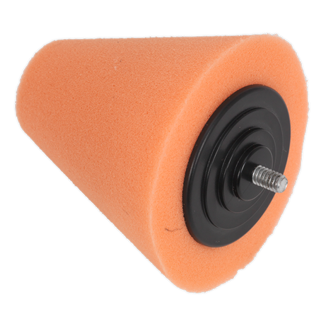 Sealey Buffing & Polishing Foam Cone Orange/Firm