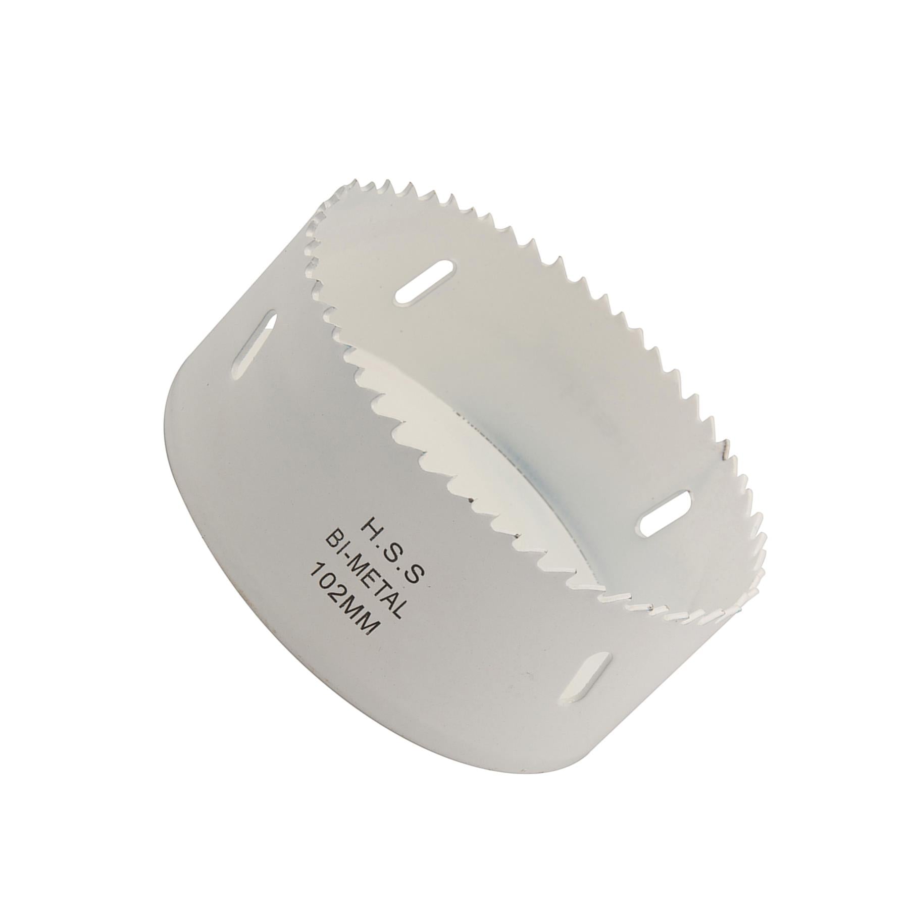 Heavy Duty Bi-Metal Holesaw 102mm Variable Pitch Steel Wood Metal Pvc Fast Clean