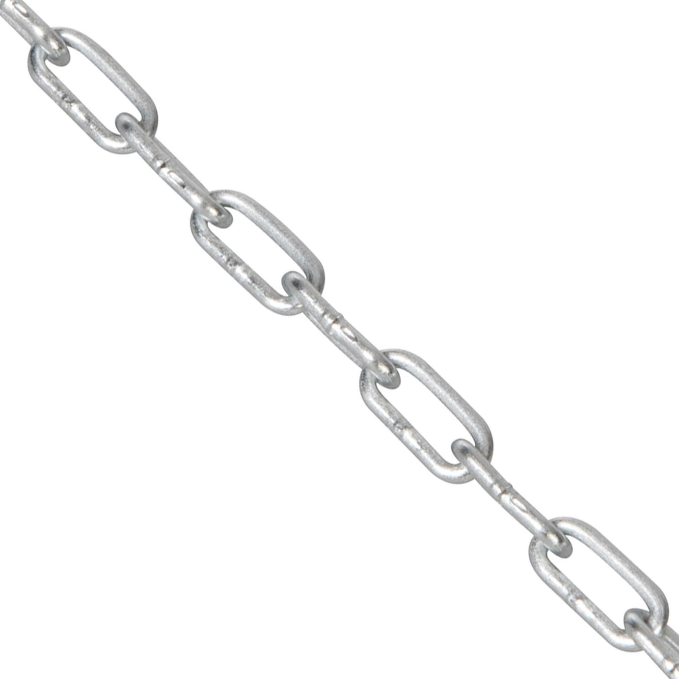 Electro Galvanised Chain 2mm X 2.5M Zinc-Plated For Corrosion Resistance