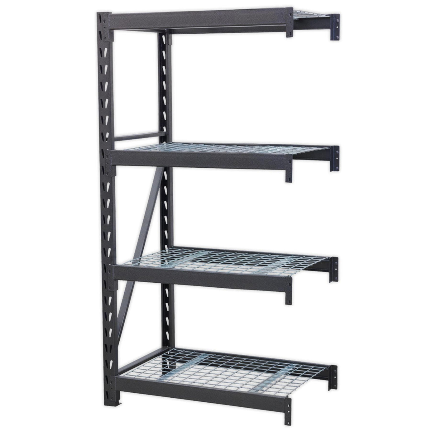 Sealey HD Racking Ext Pack with 4 Mesh Shelves 640kg Cap/Level