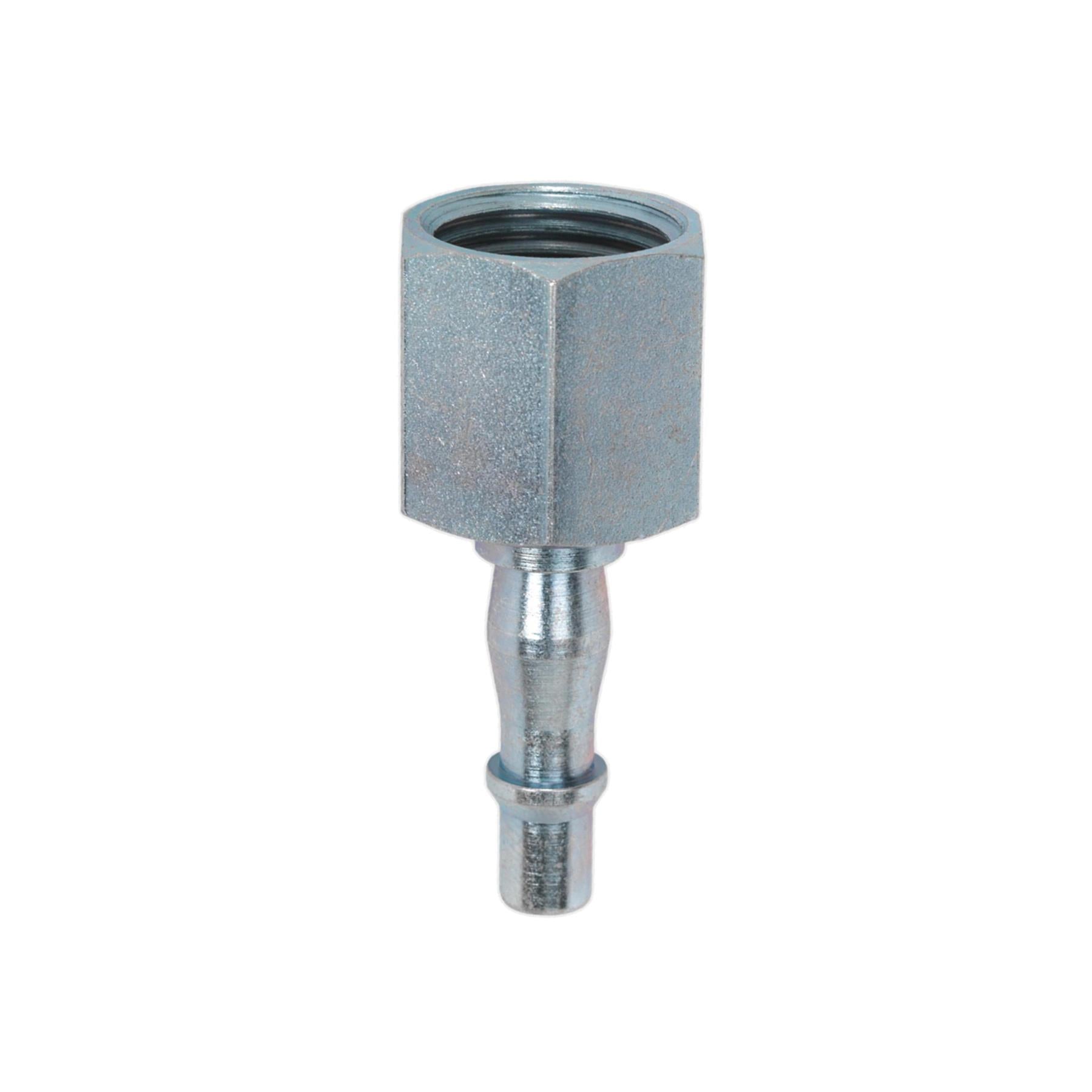 Sealey Screwed Adaptor Female 1/2"BSP Pack of 5 Air Line Couplings & Fittings