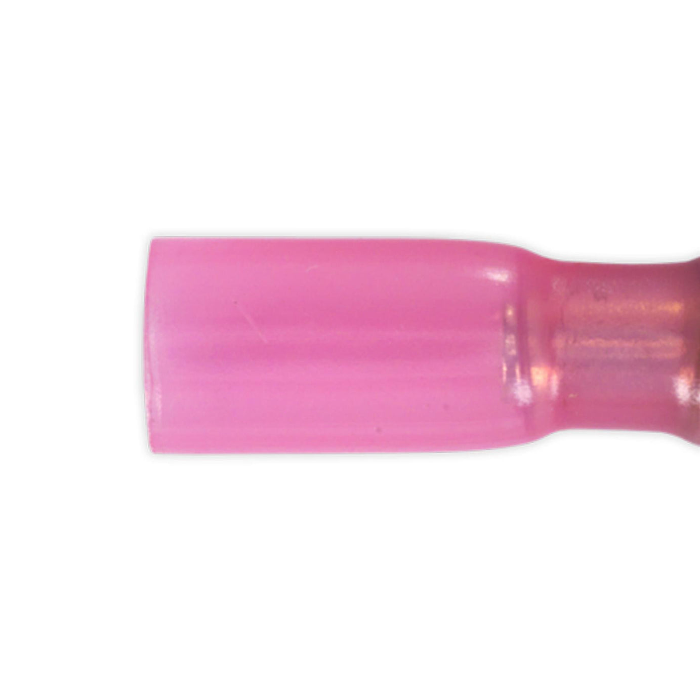 Sealey Heat Shrink Butt Connector with Crimp & Solder Red Pk of 25