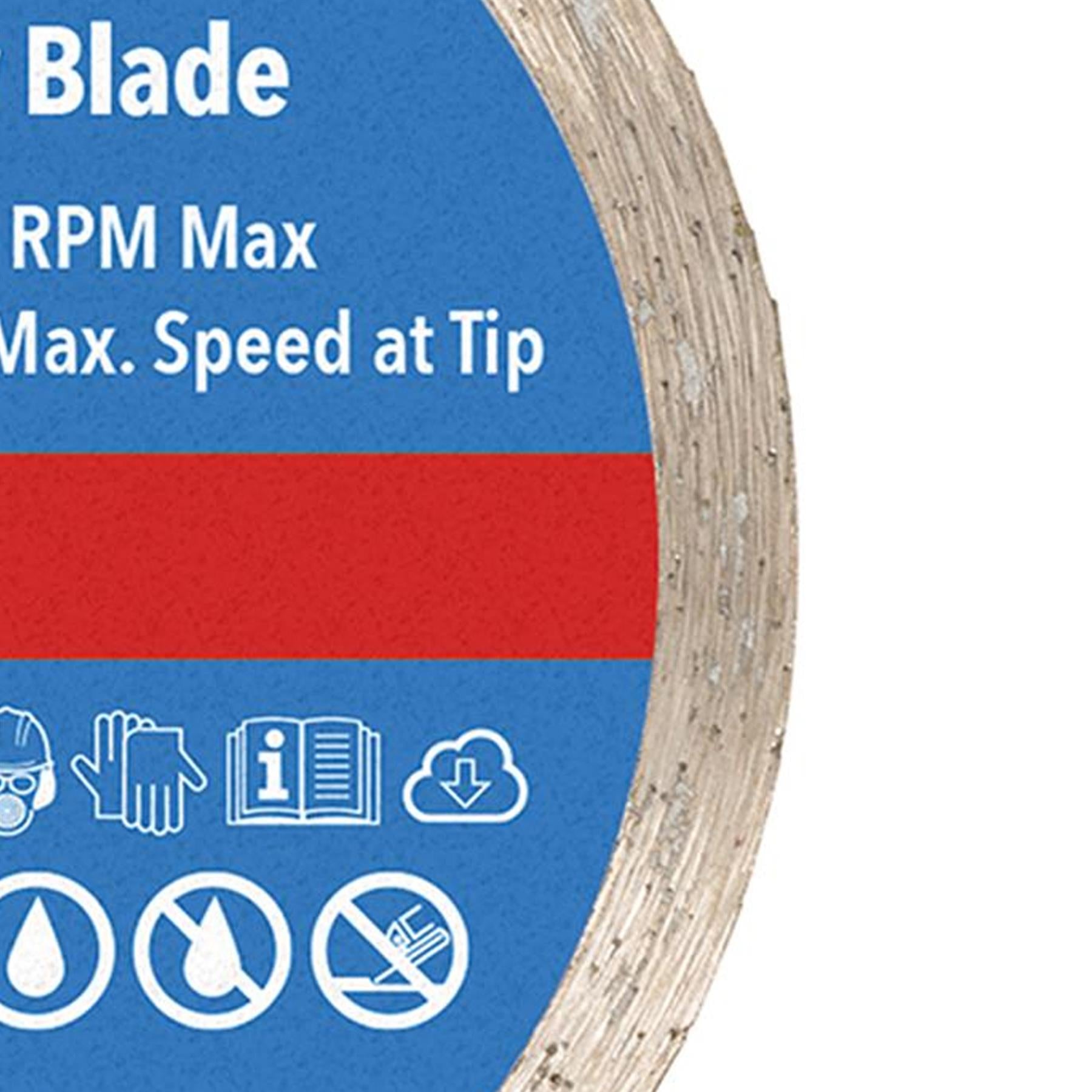 Diamond Mini Saw Blade 85mm Dia - 10mm Bore For Cutting Wall And Floor Tiles