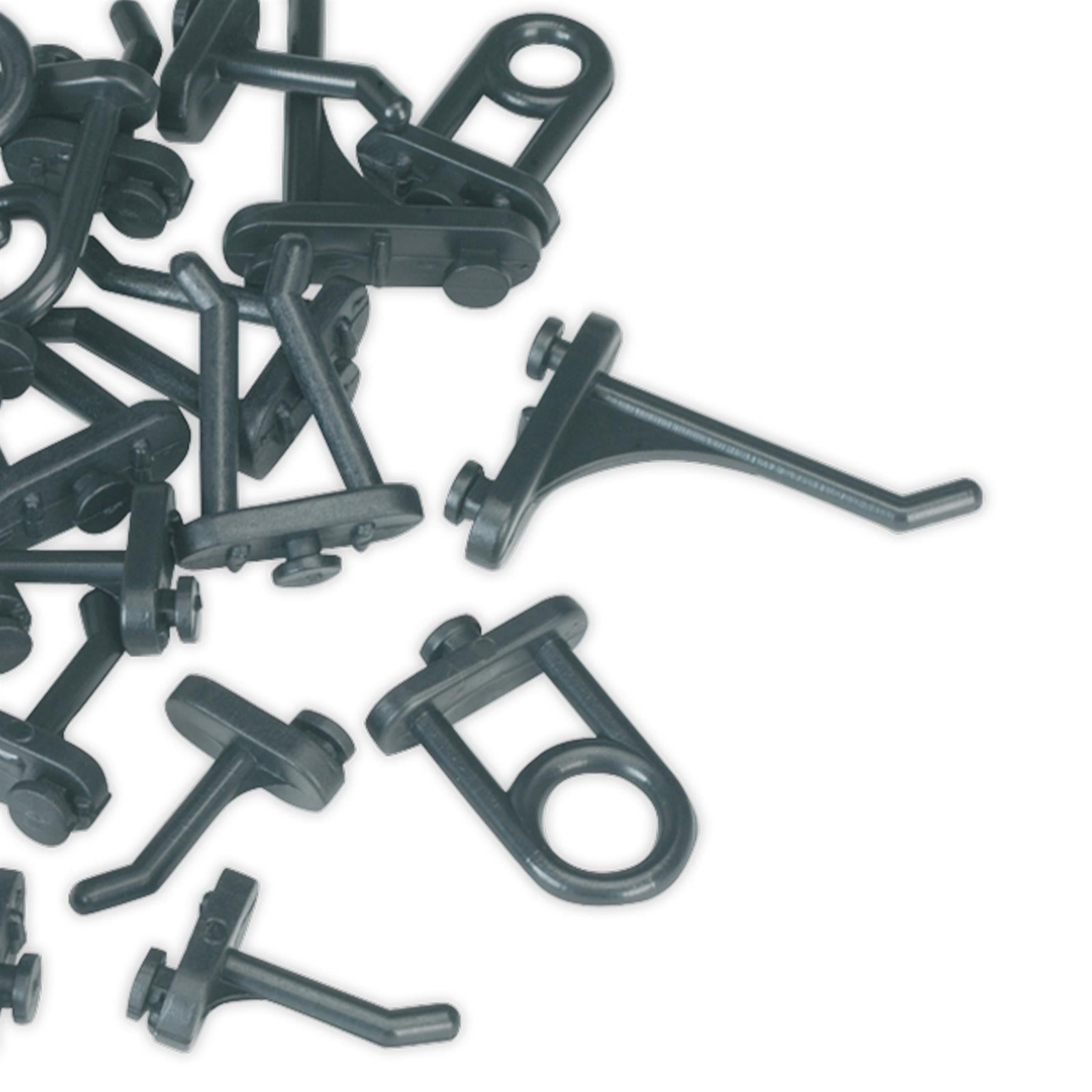 Sealey 30 Pieces Hook Assortment For Composite Pegboard