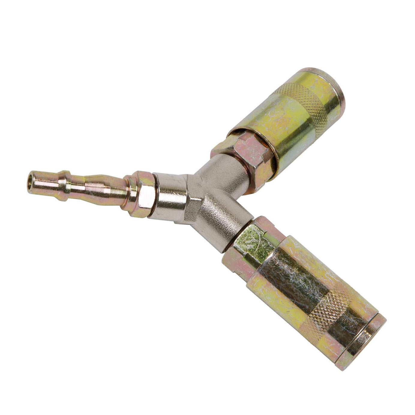 Sealey Twin Coupling Bodies Y Adaptor Air Line Connector Splitter ACX55