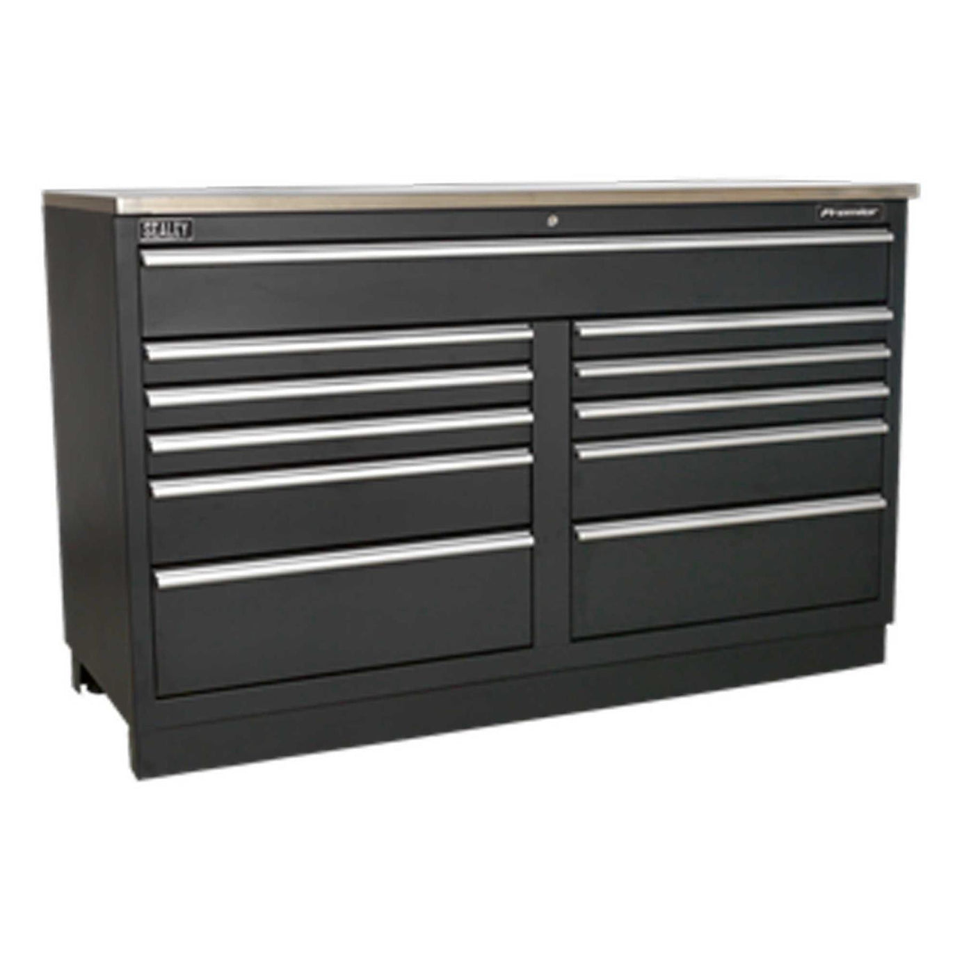 Sealey Premier 3.3m Storage System - Pressed Wood Worktop