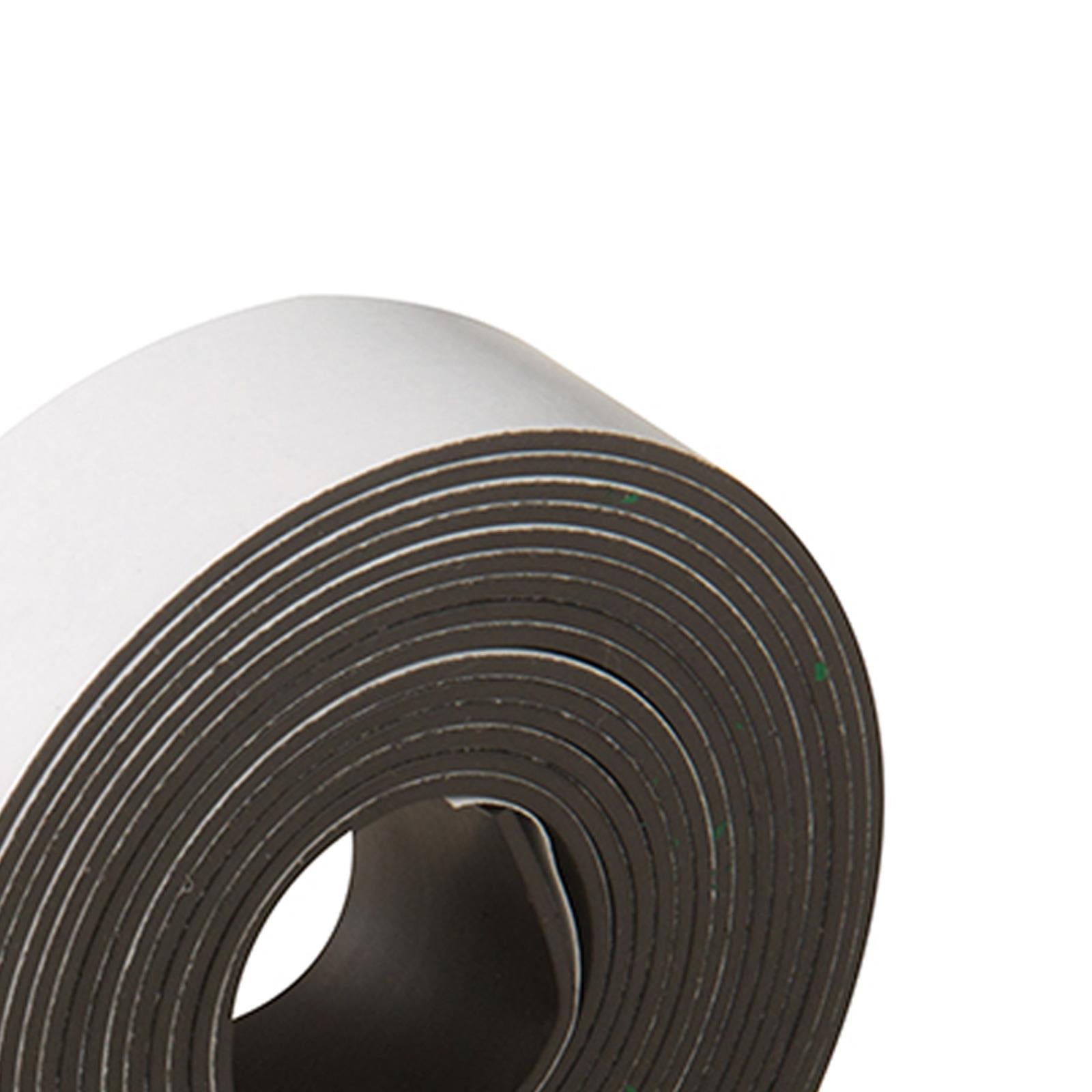 Flexible Magnetic Tape - 25mm X 3M Self Adhesive Stick To Flat Or Curved Surface