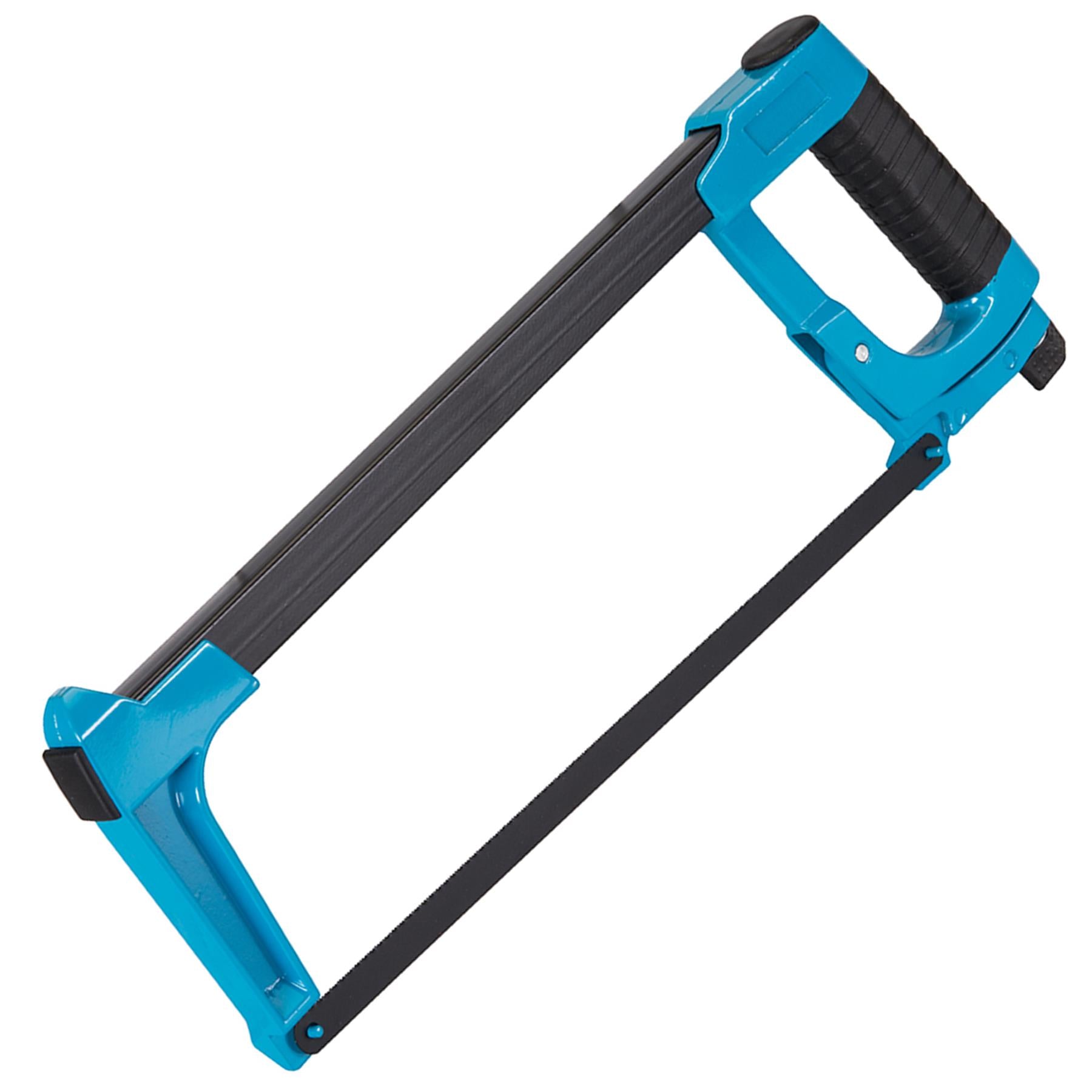 Hacksaw High Tension 300mm Carbon Steel Blade Rubber-Grip Handle New