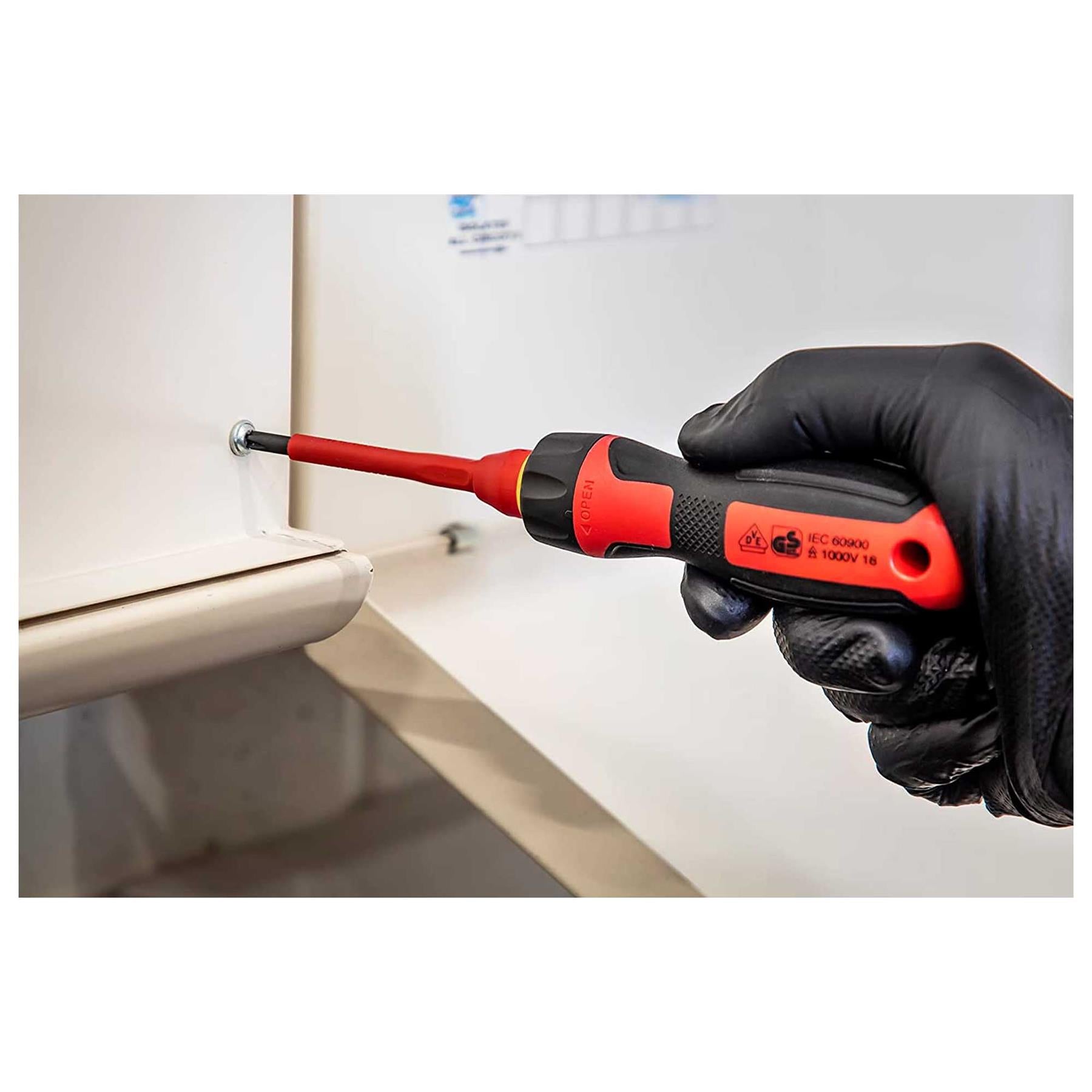 Sealey Screwdriver Set Interchangeable 8pc - VDE Approved