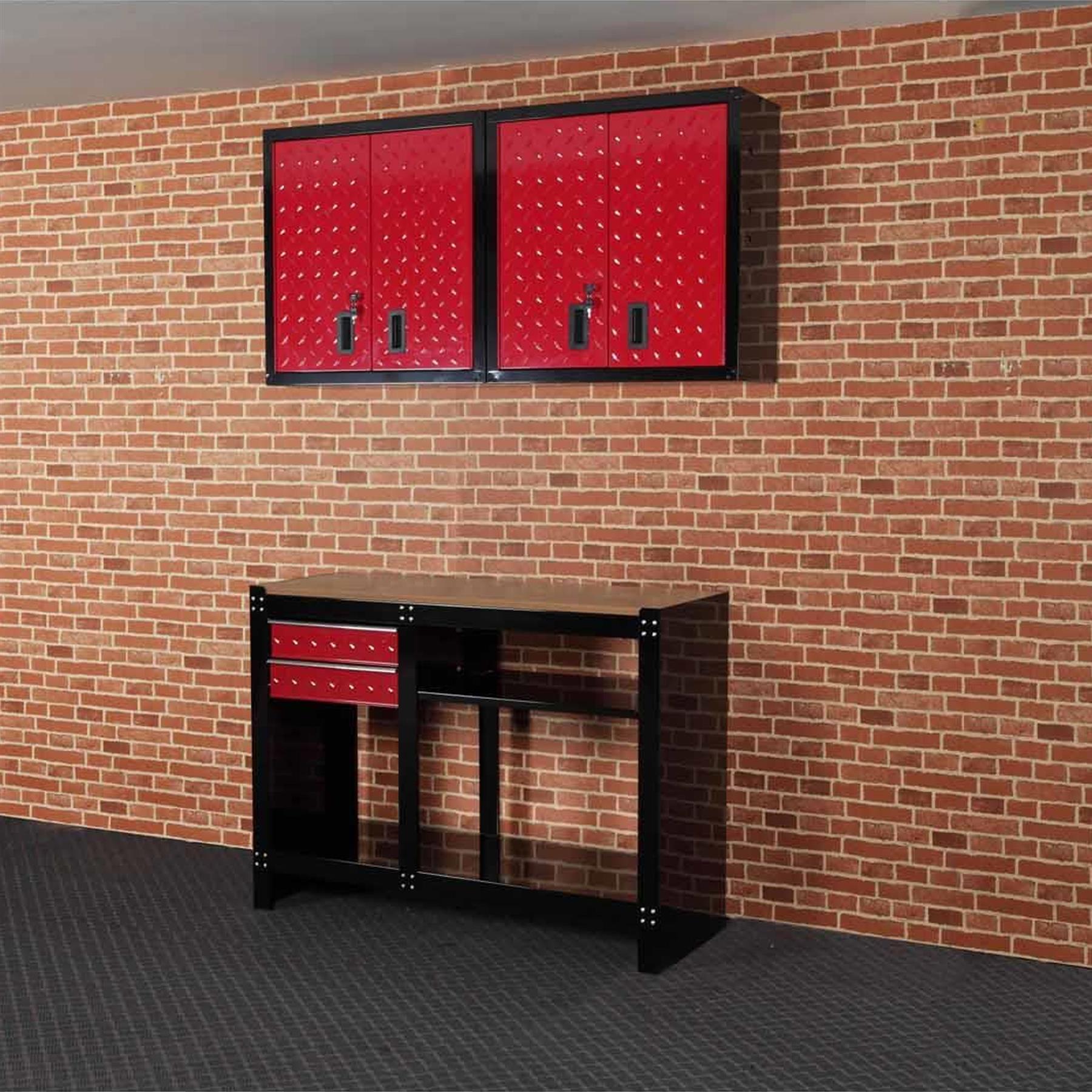 Hilka 3 Piece Garage Storage Solution