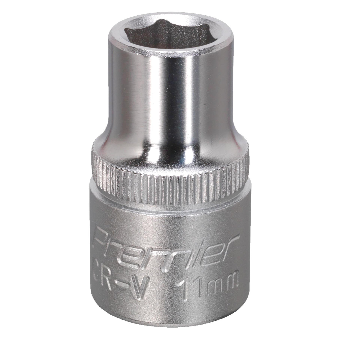 Sealey WallDrive Socket 11mm 1/2"Sq Drive Chrome Vanadium steel