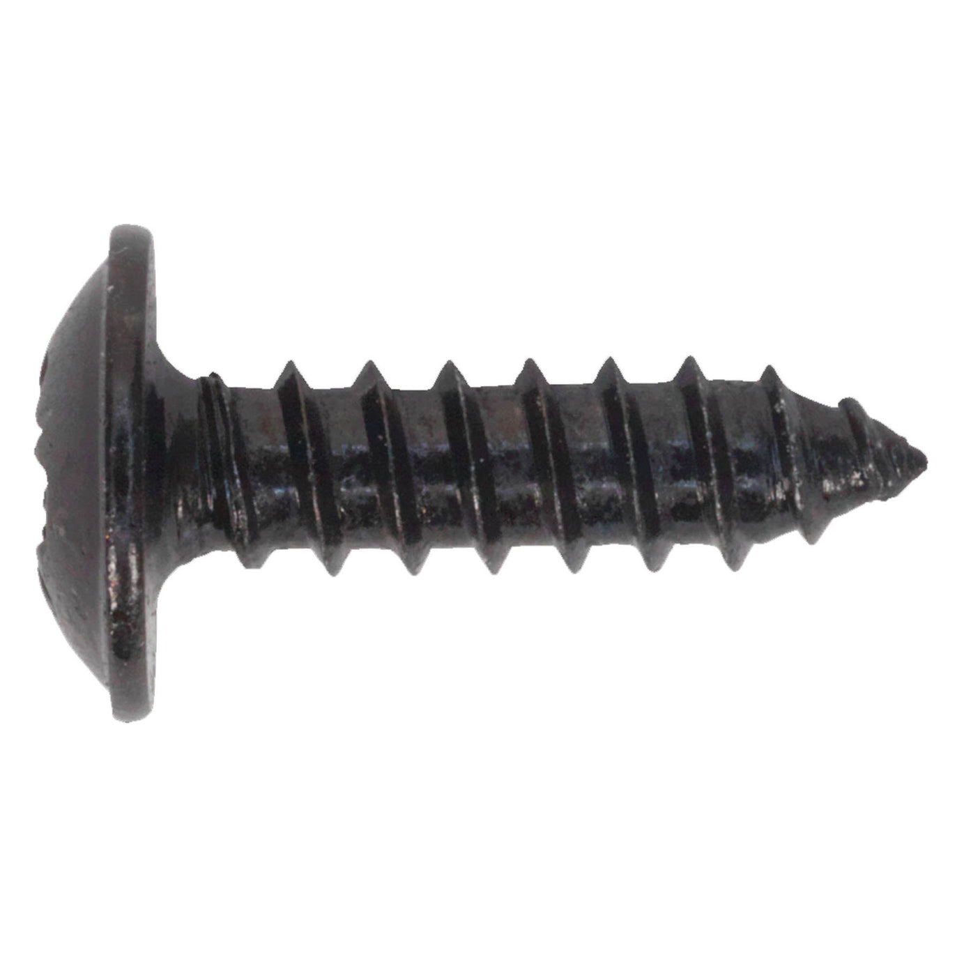 Sealey Self Tapping Screw 3.5 x 13mm Flanged Head Black Pozi Pack o