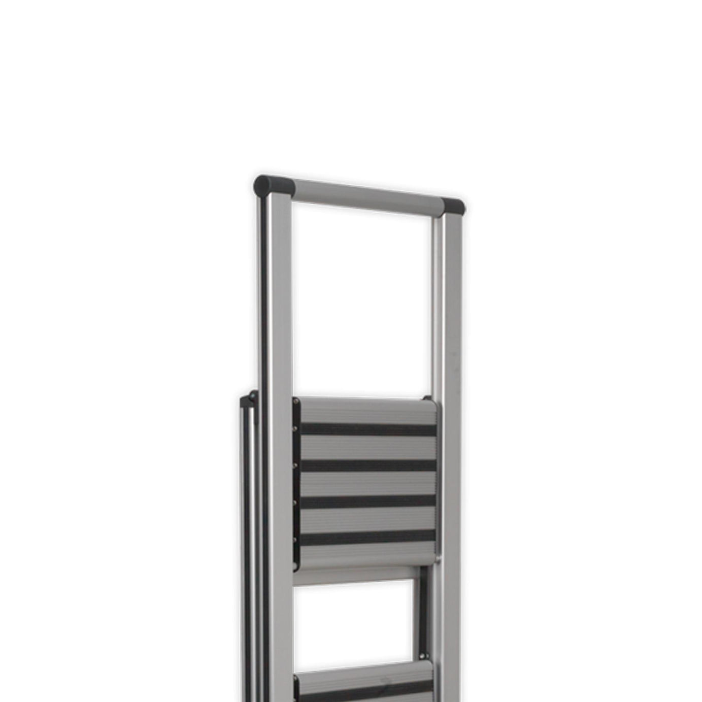 Sealey Aluminium Professional Folding Step Ladder 4-Step 150kg Capacity