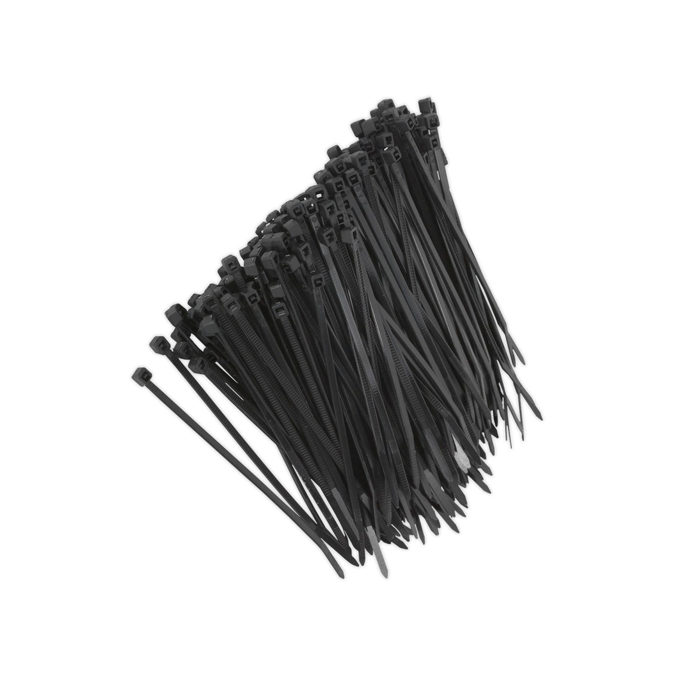 Sealey Cable Tie 100 x 2.5mm Black Pack of 200